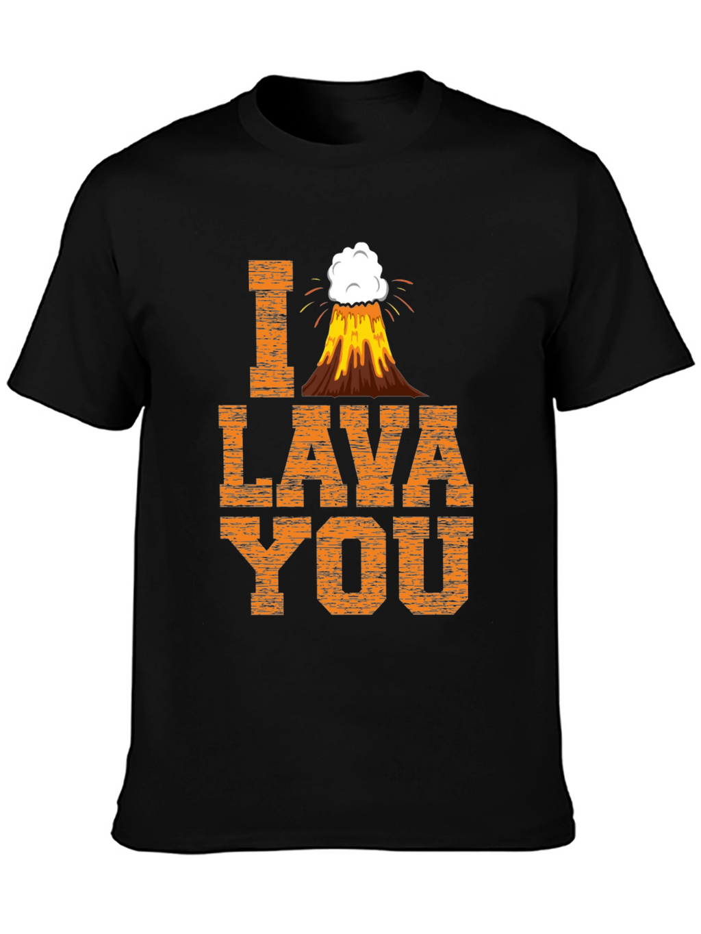 I Lava You Graphic T-Shirt - Funny Volcano Design