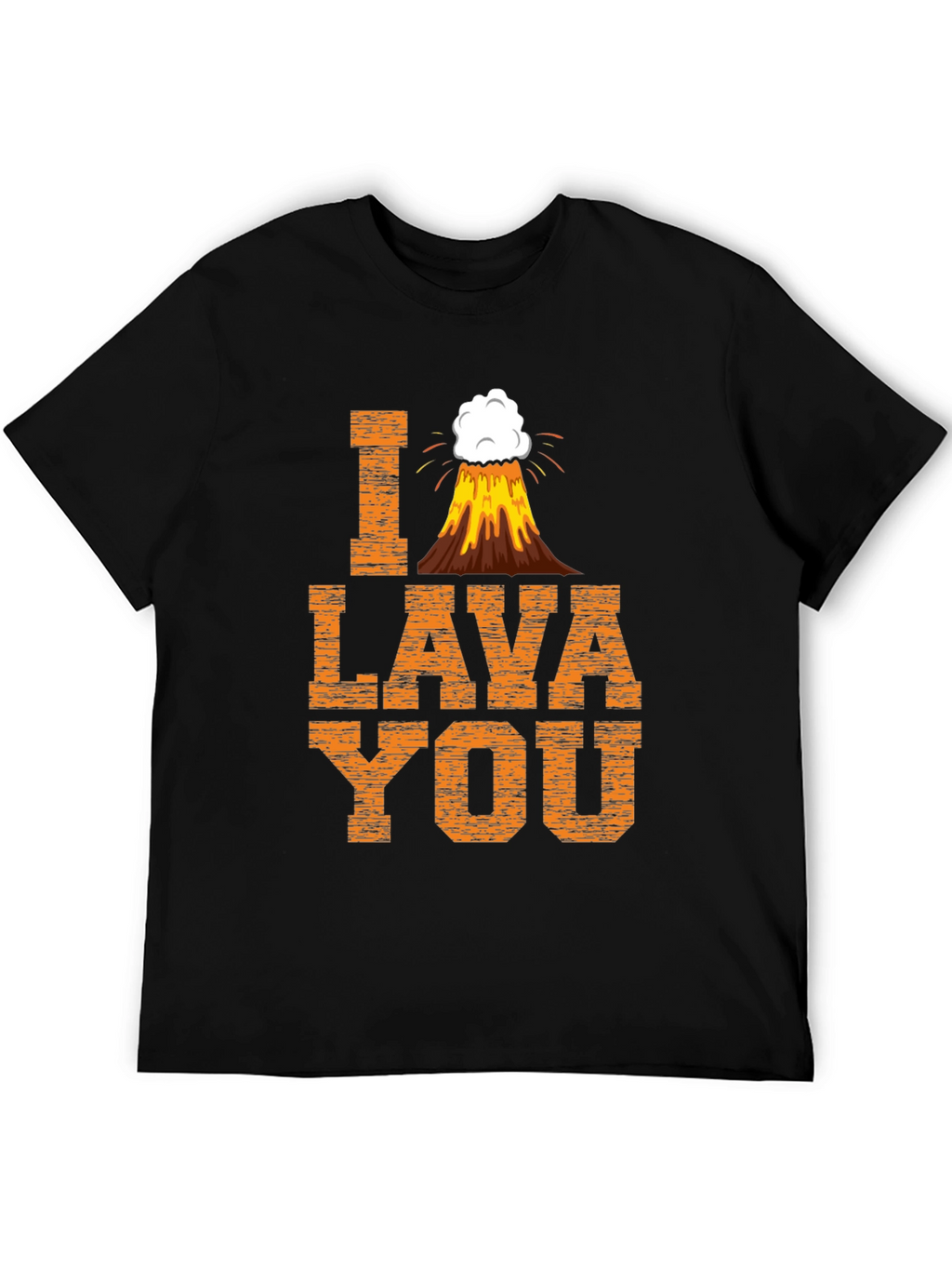 I Lava You Graphic T-Shirt - Funny Volcano Design