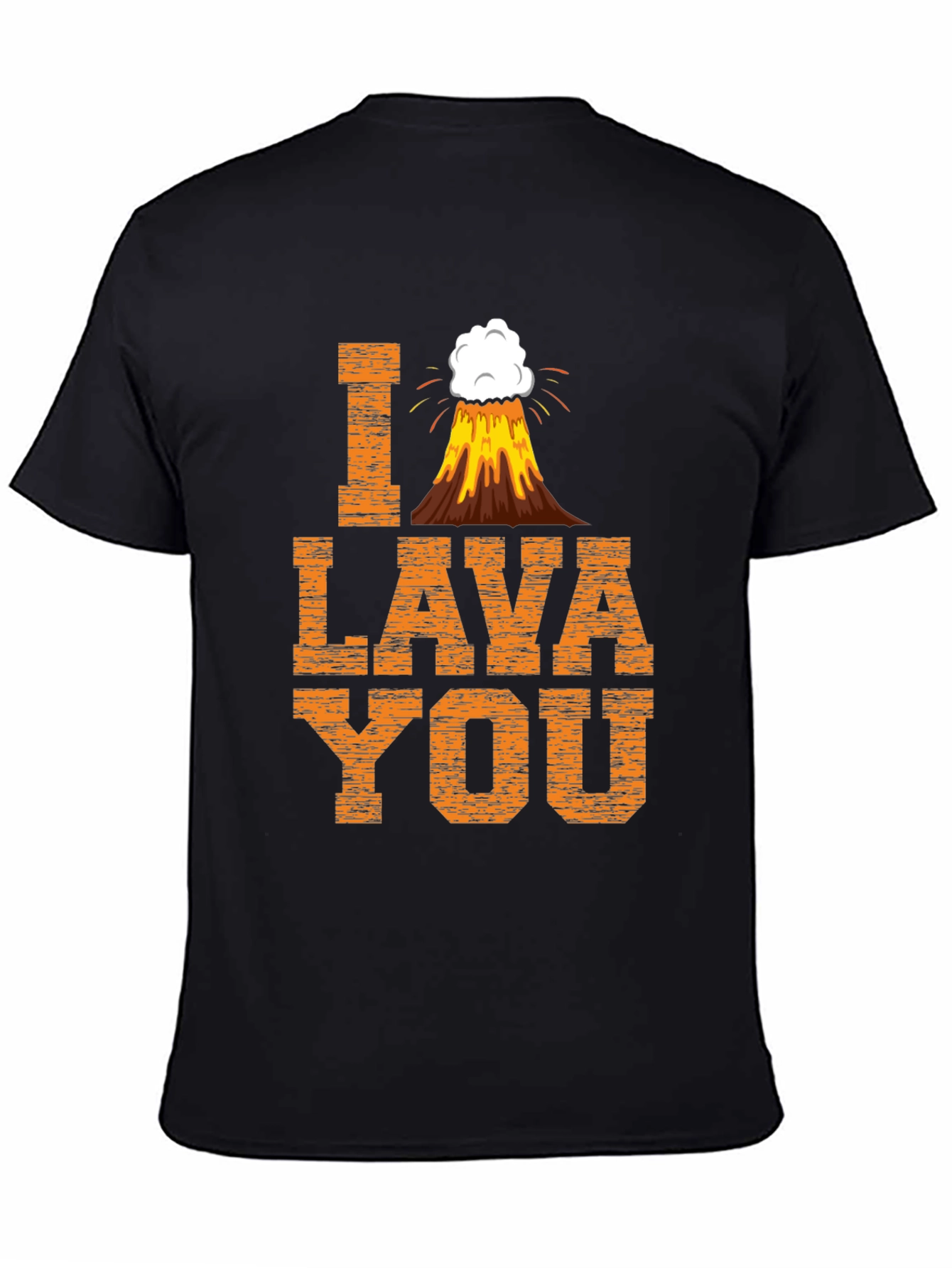 I Lava You Graphic T-Shirt - Funny Volcano Design