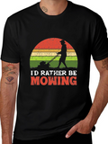 Id Rather Be Mowing T-Shirt