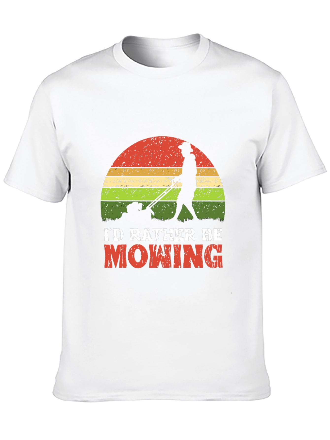Id Rather Be Mowing T-Shirt