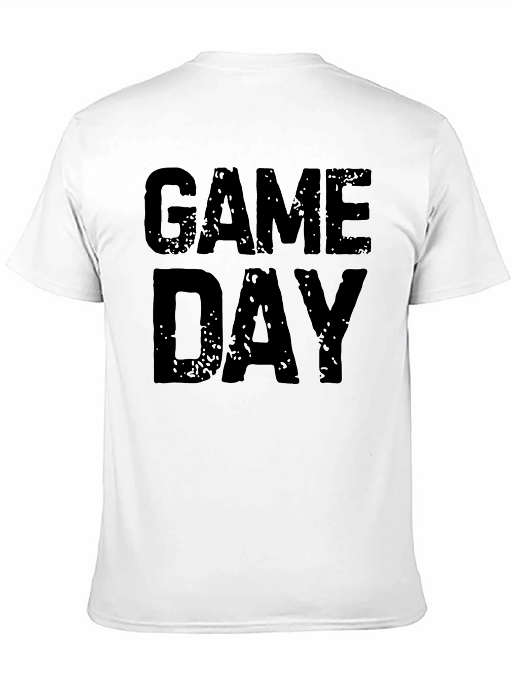 Game Day T-Shirt - Black Graphic Tee