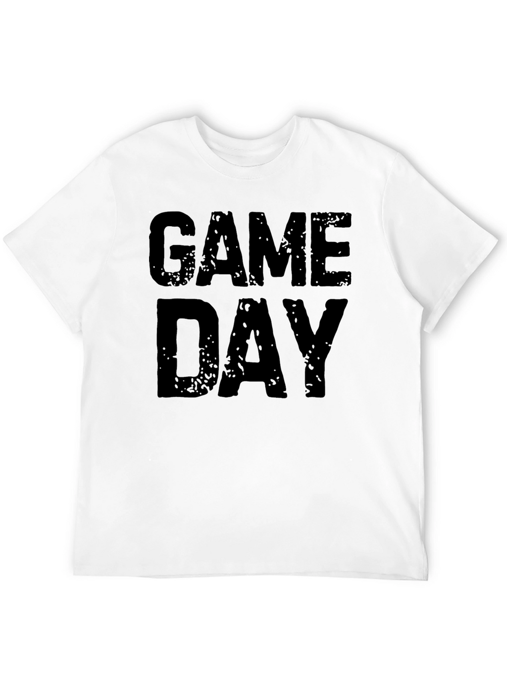 Game Day T-Shirt - Black Graphic Tee