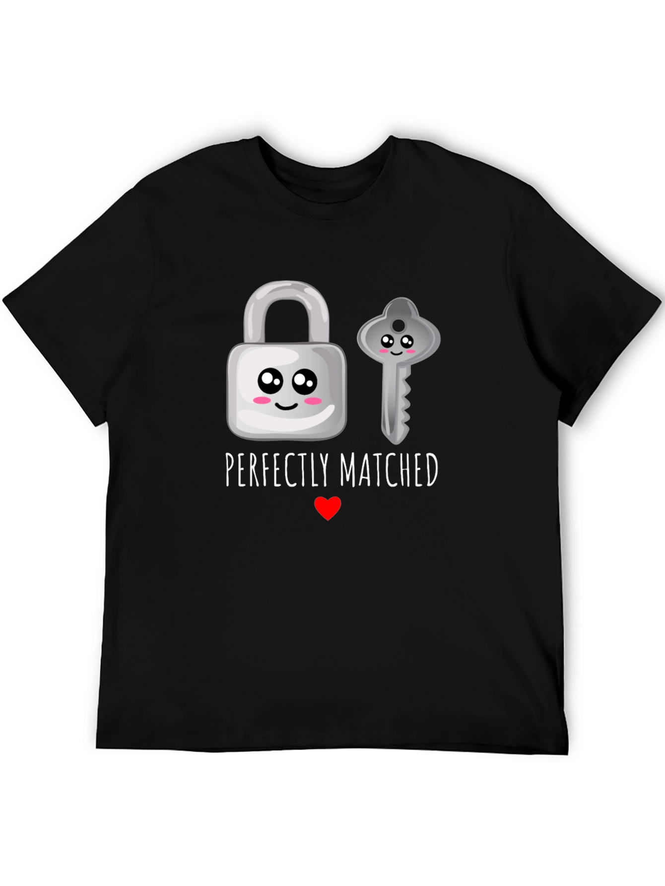 Perfectly Matched Graphic T-Shirt