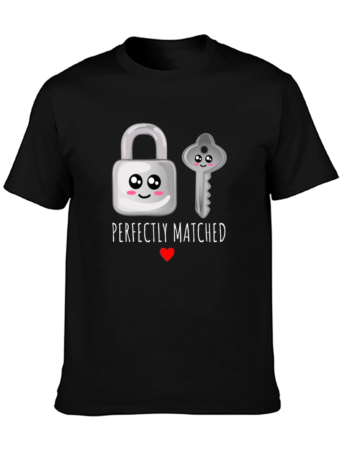 Perfectly Matched Graphic T-Shirt