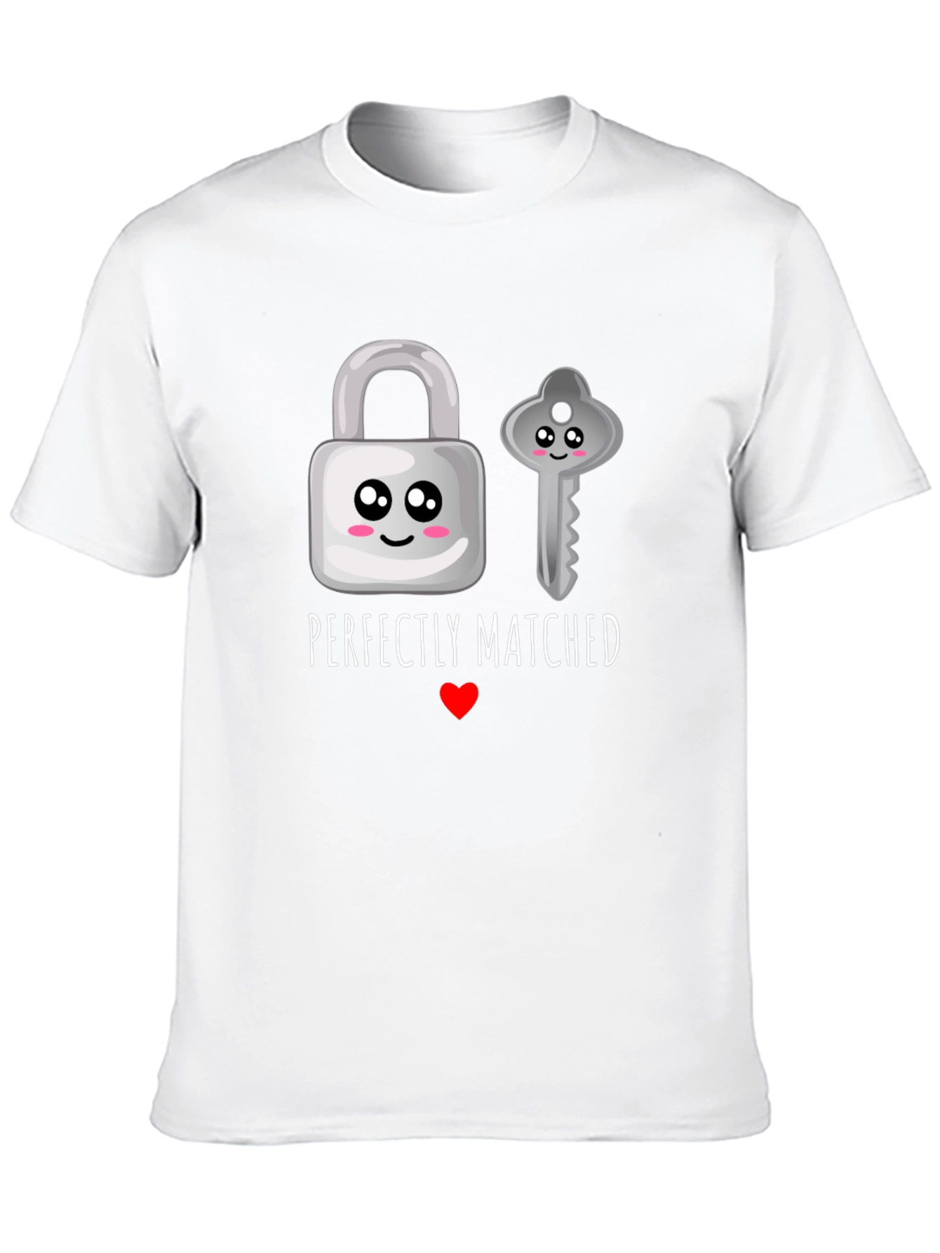 Perfectly Matched Graphic T-Shirt