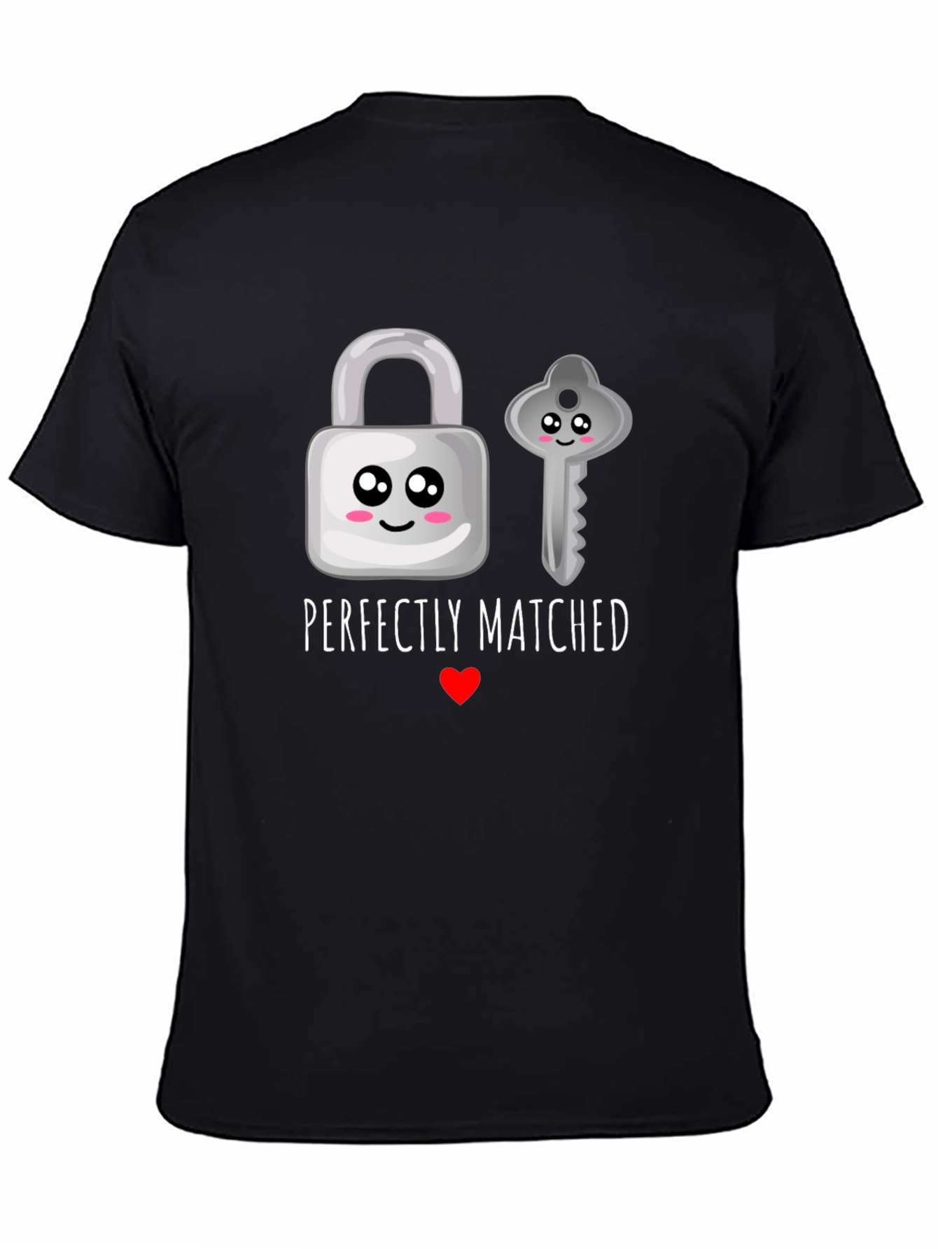 Perfectly Matched Graphic T-Shirt