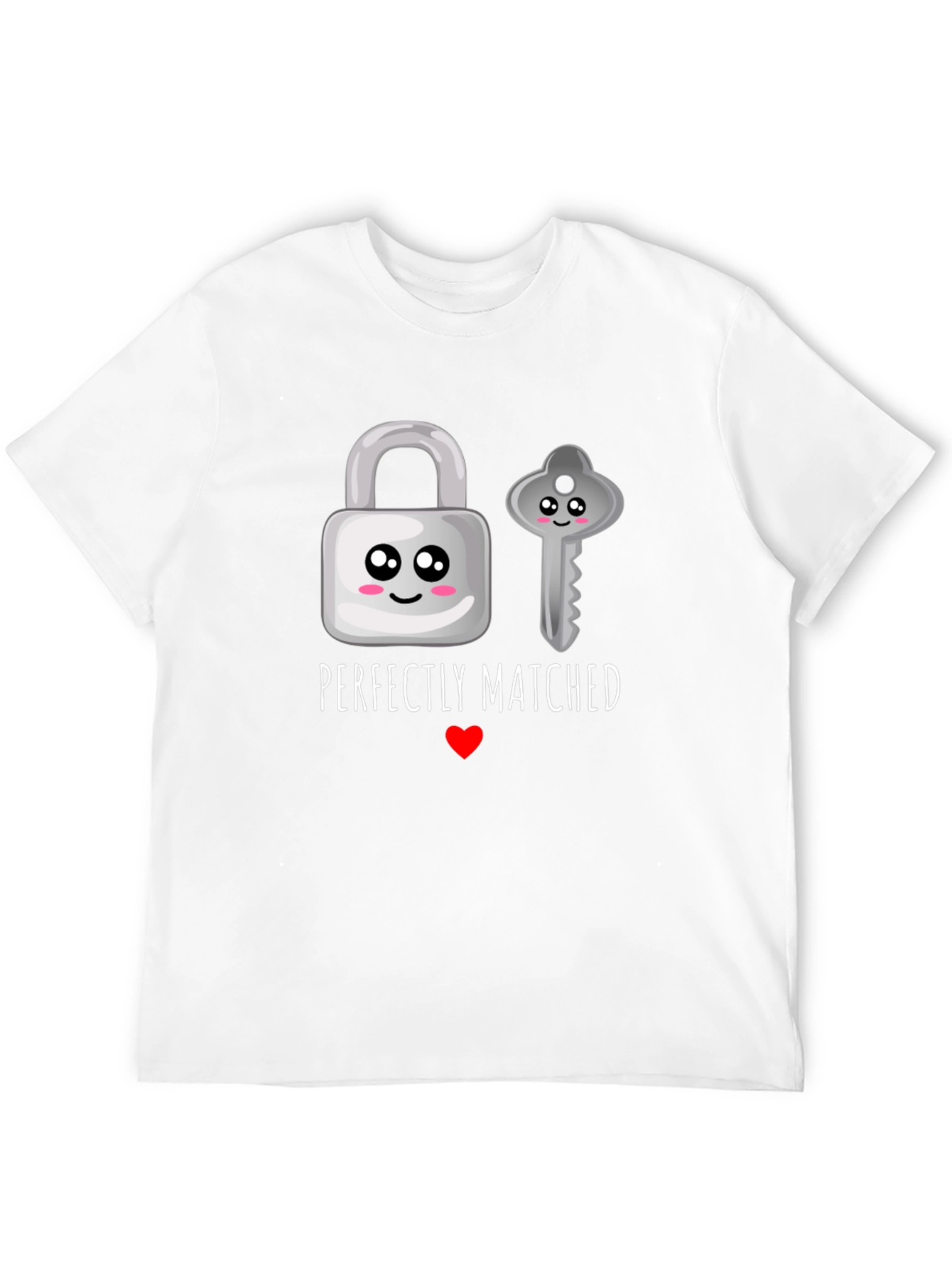 Perfectly Matched Graphic T-Shirt