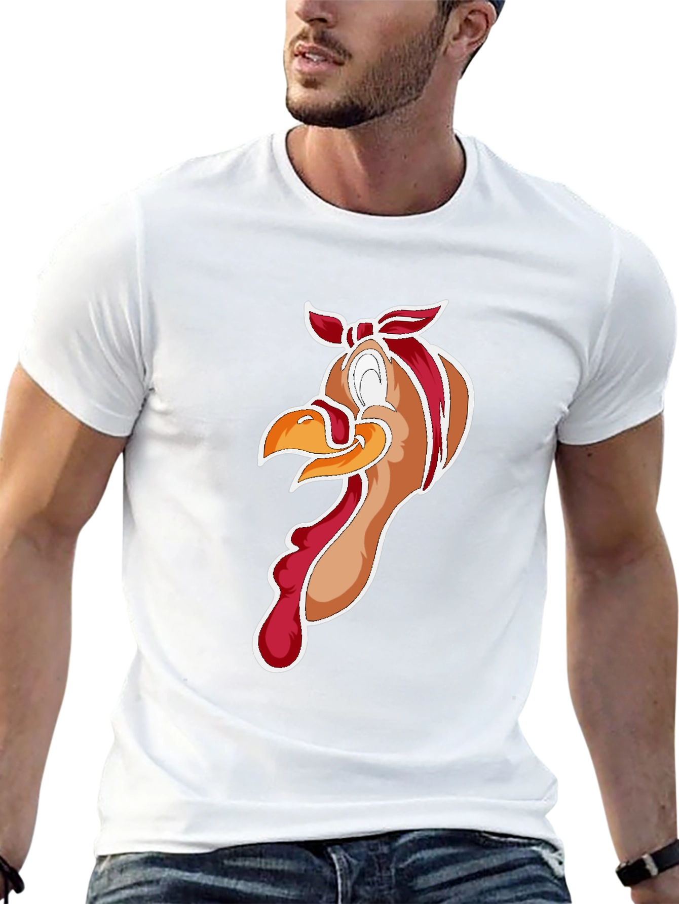 Turkey T-Shirt - Cartoon Thanksgiving Tee