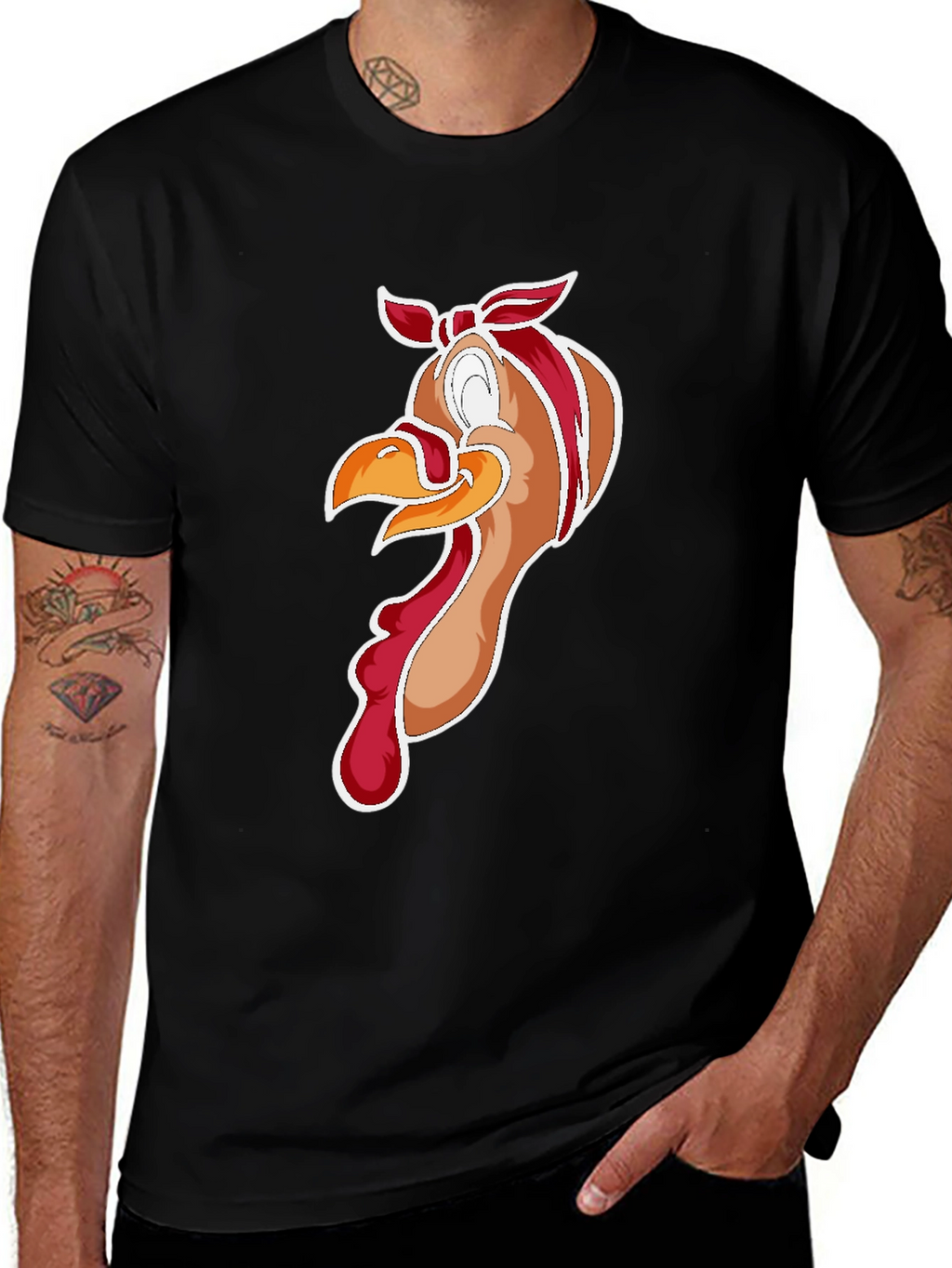 Turkey T-Shirt - Cartoon Thanksgiving Tee