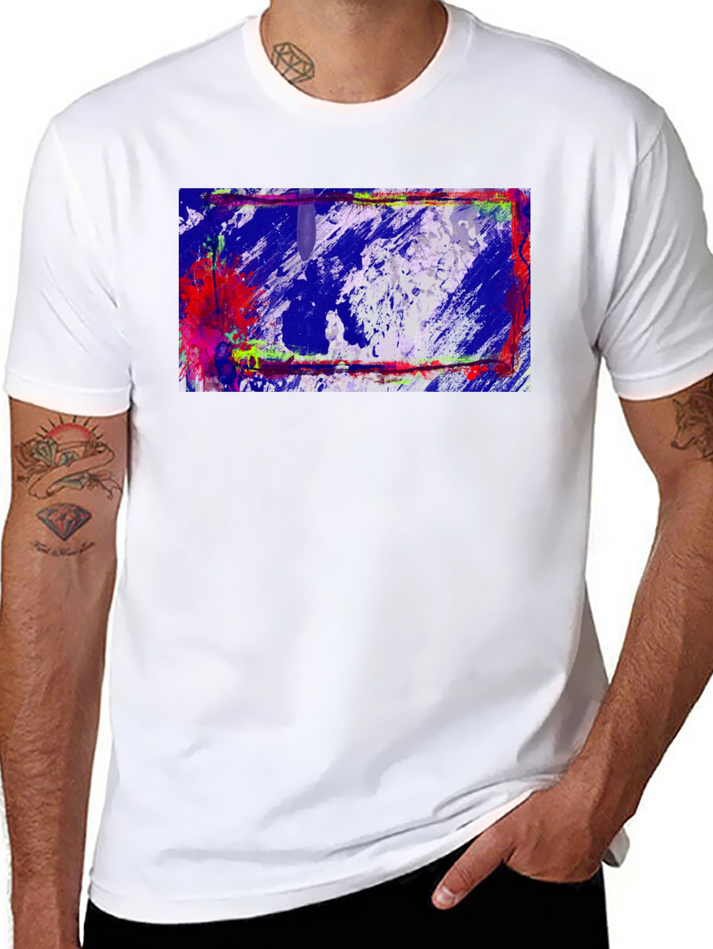 Abstract Art T-Shirt - Modern Graphic Tee