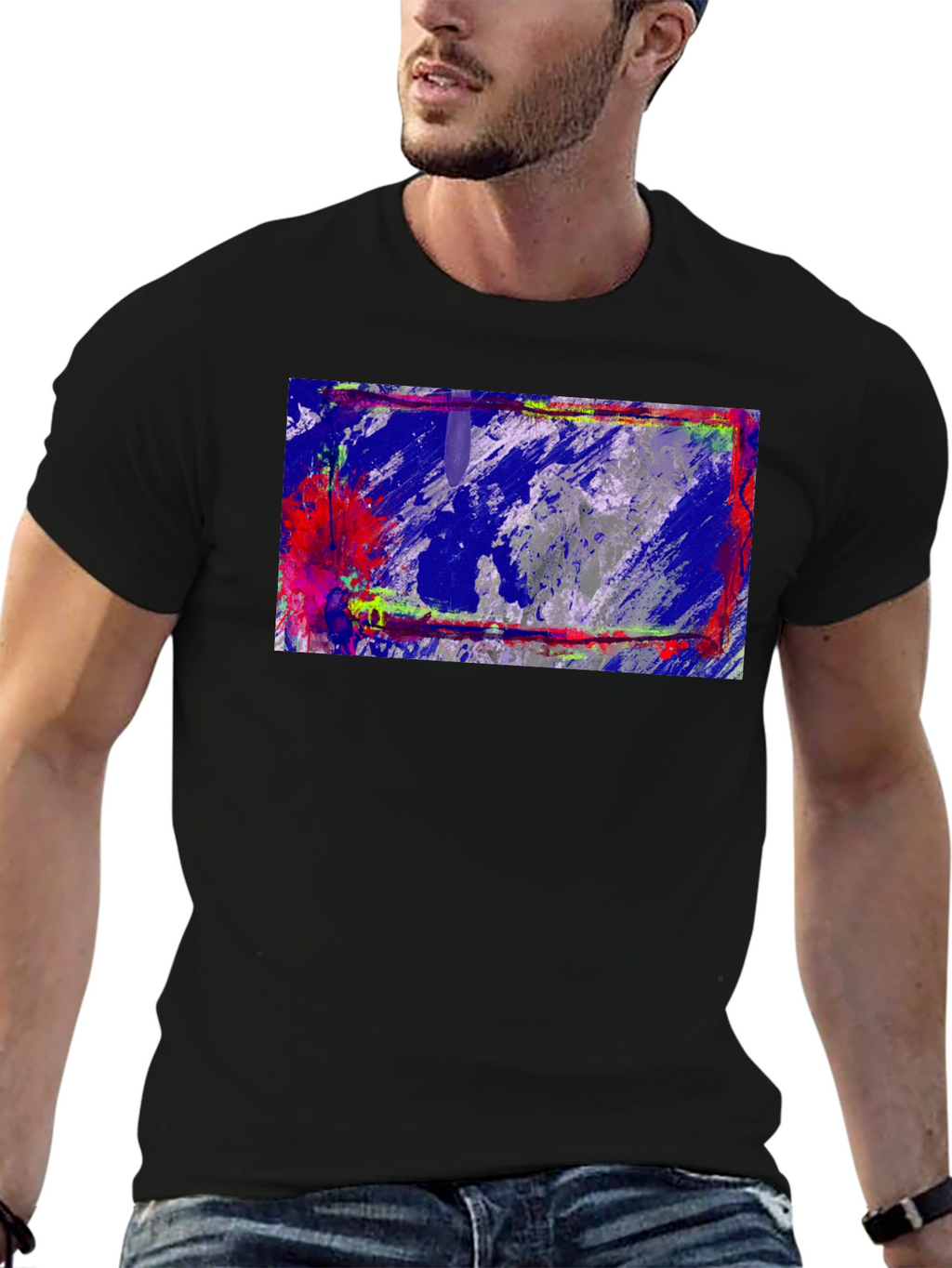 Abstract Art T-Shirt - Modern Graphic Tee