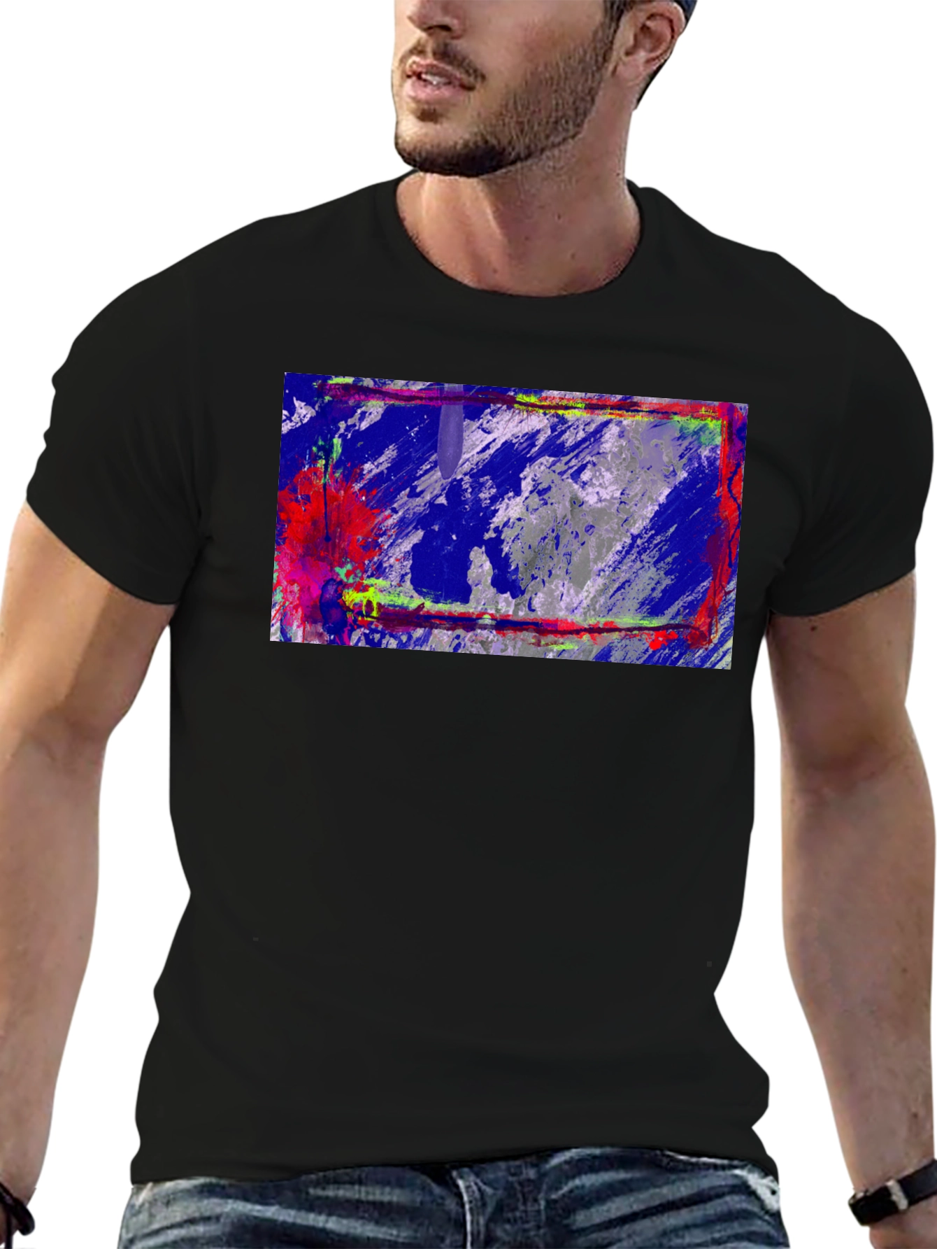 Abstract Art T-Shirt - Modern Graphic Tee