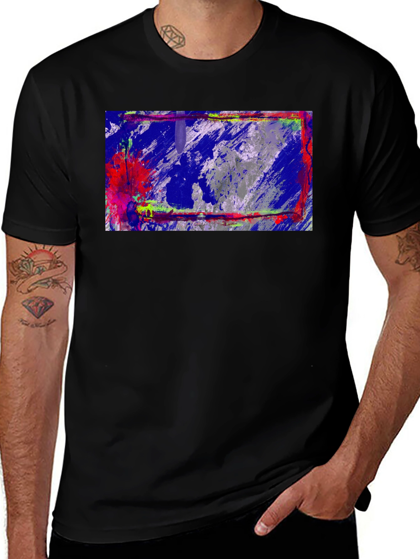 Abstract Art T-Shirt - Modern Graphic Tee