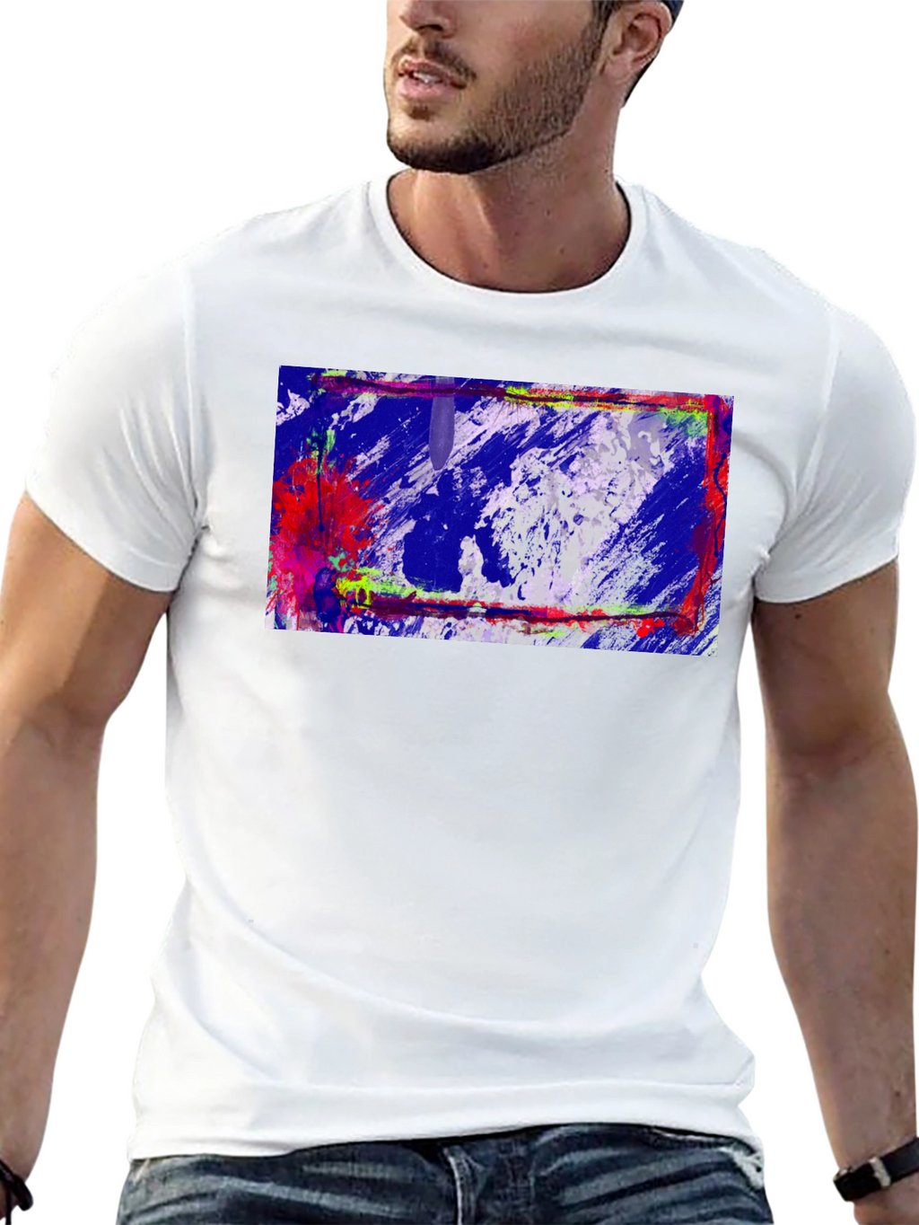 Abstract Art T-Shirt - Modern Graphic Tee