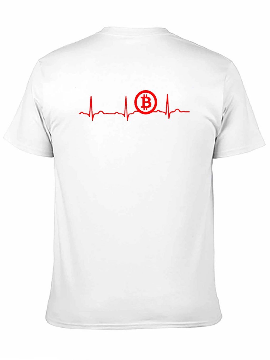 Bitcoin Heartbeat T-Shirt - Crypto Lover Tee