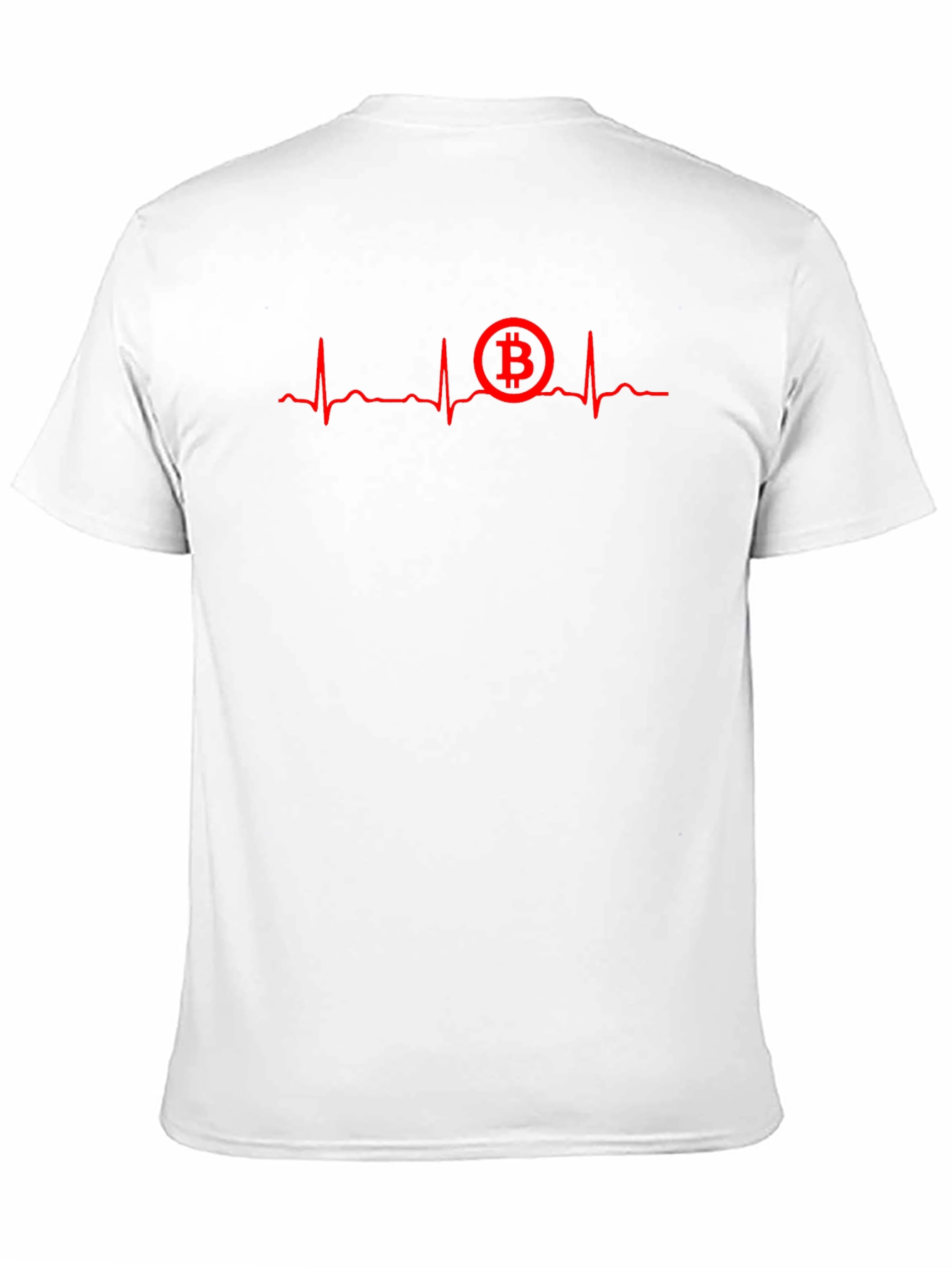 Bitcoin Heartbeat T-Shirt - Crypto Lover Tee
