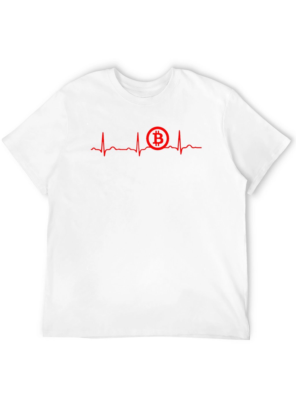 Bitcoin Heartbeat T-Shirt - Crypto Lover Tee