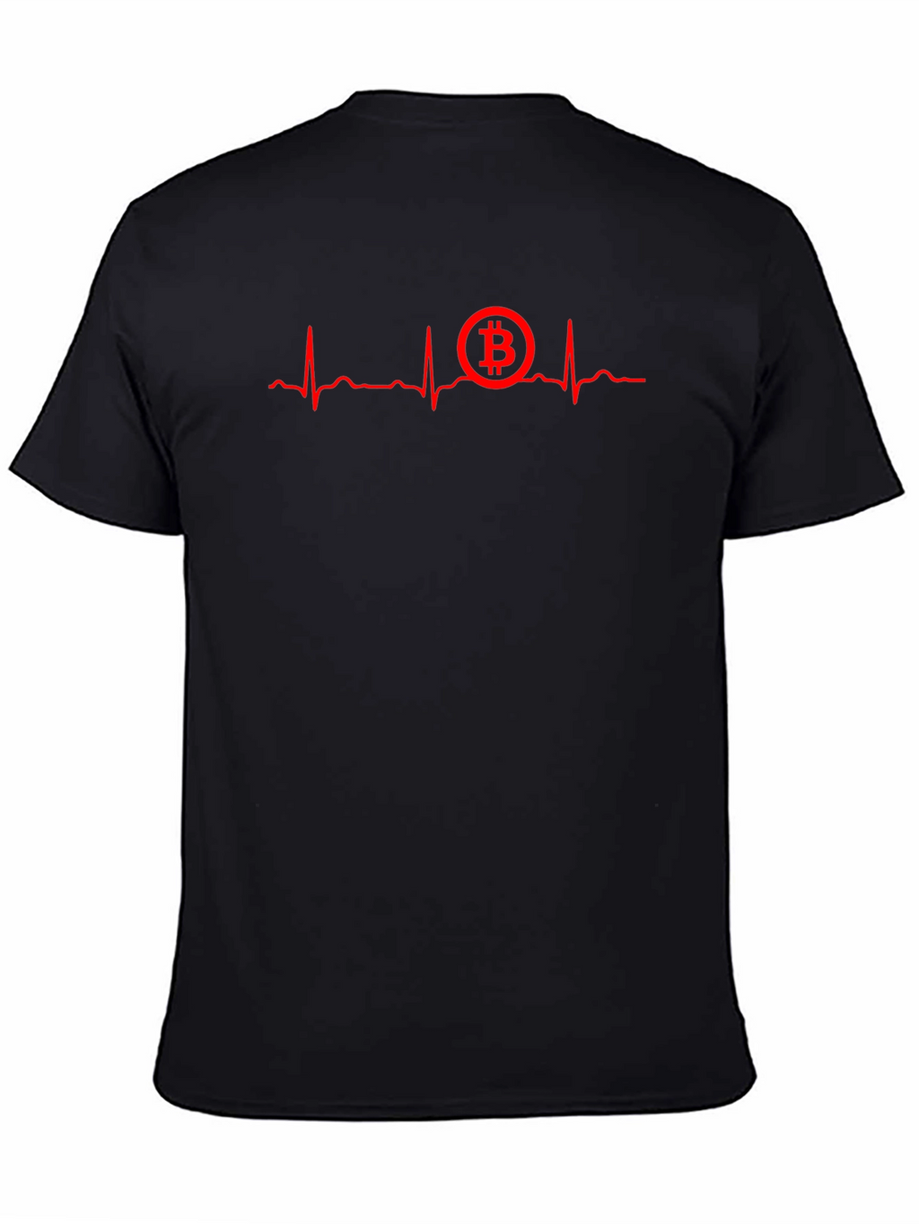 Bitcoin Heartbeat T-Shirt - Crypto Lover Tee
