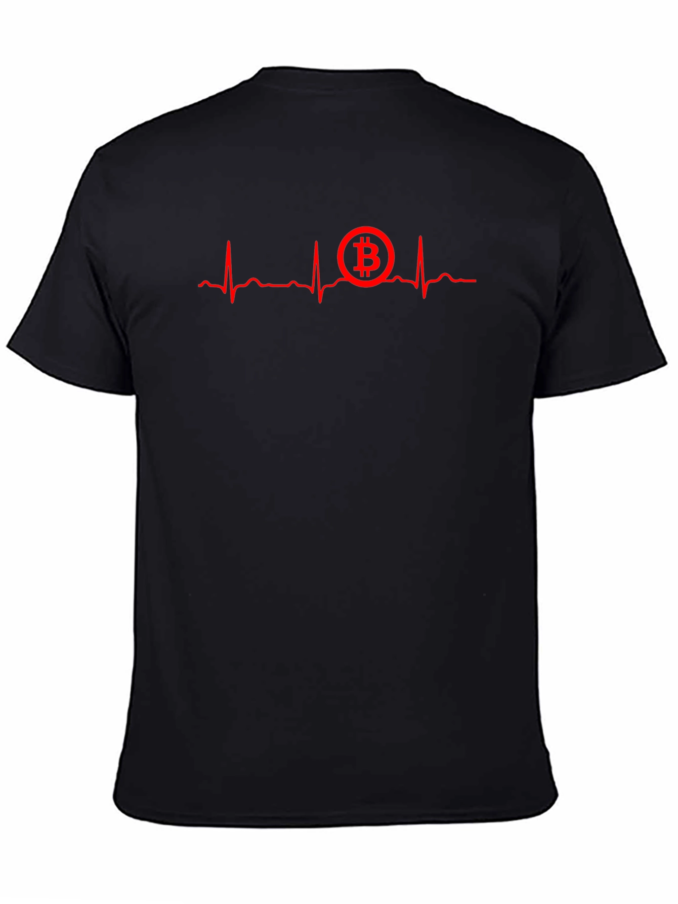 Bitcoin Heartbeat T-Shirt - Crypto Lover Tee