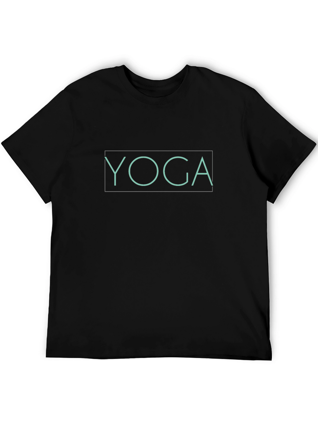 Yoga Graphic Black T-Shirt