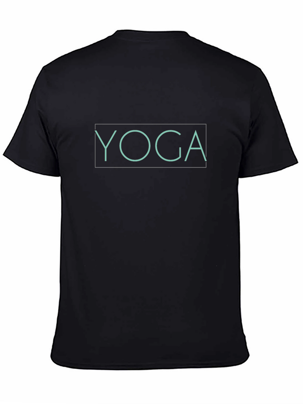Yoga Graphic Black T-Shirt