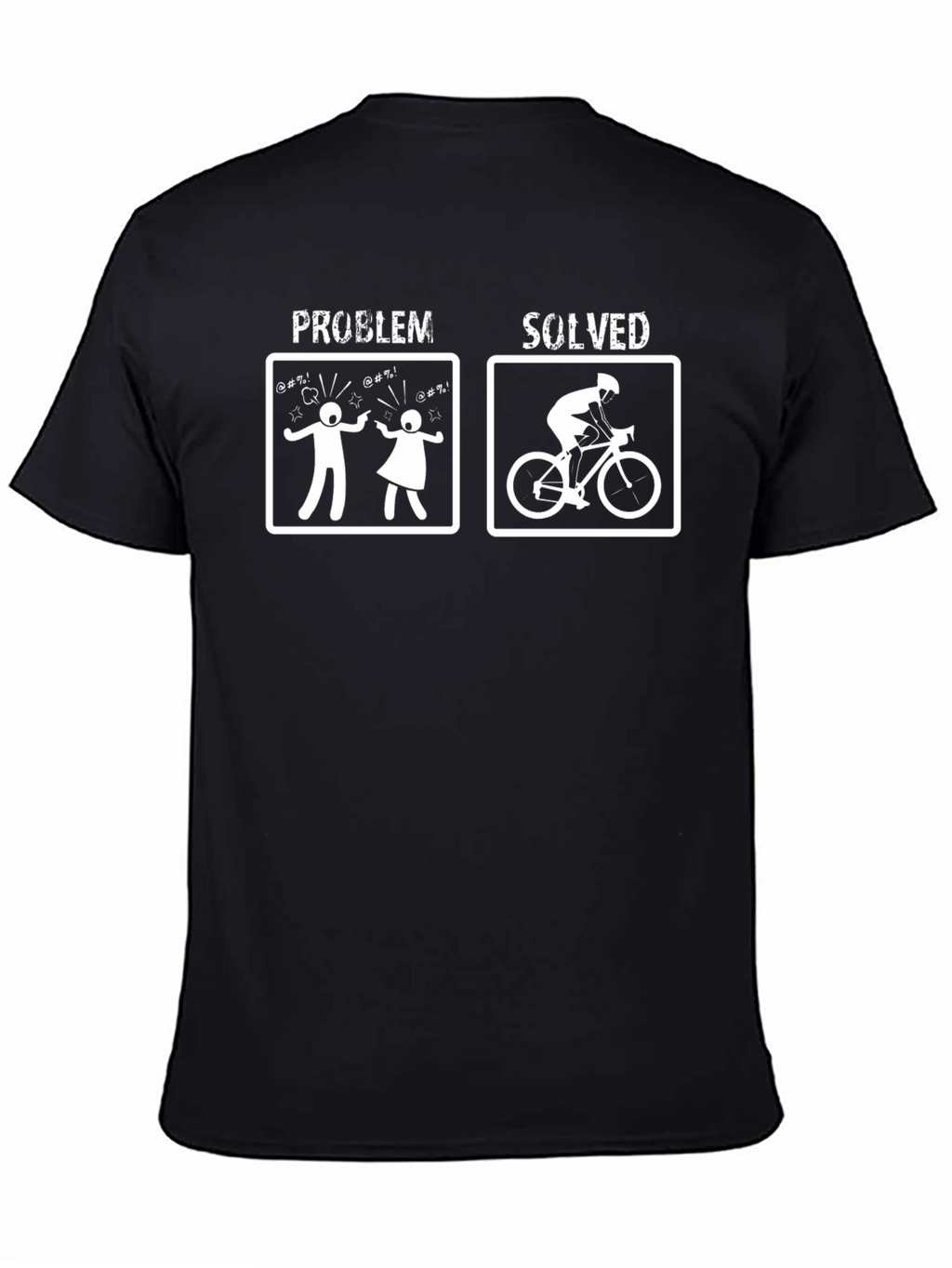 Problem Solved Biker T-Shirt