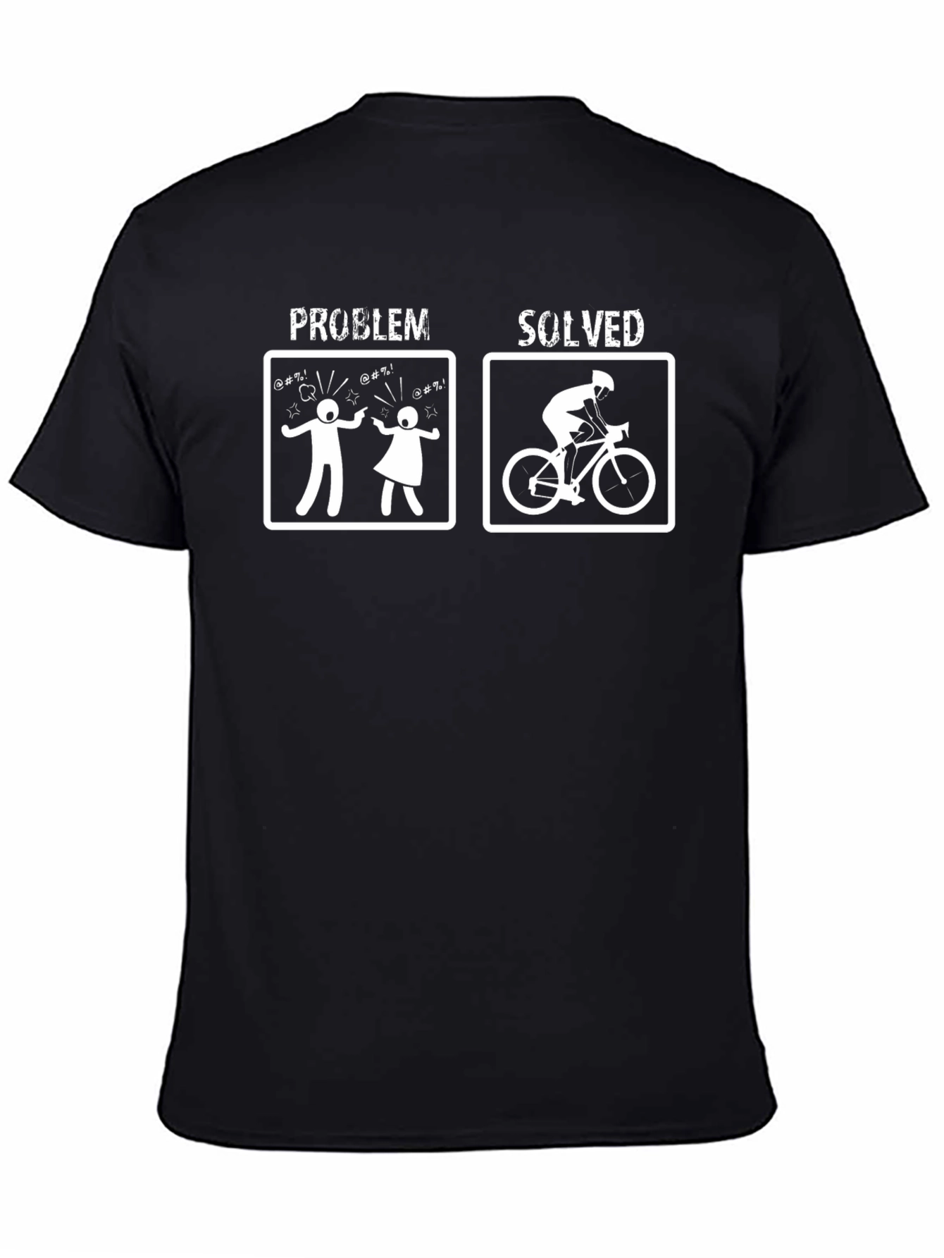 Problem Solved Biker T-Shirt
