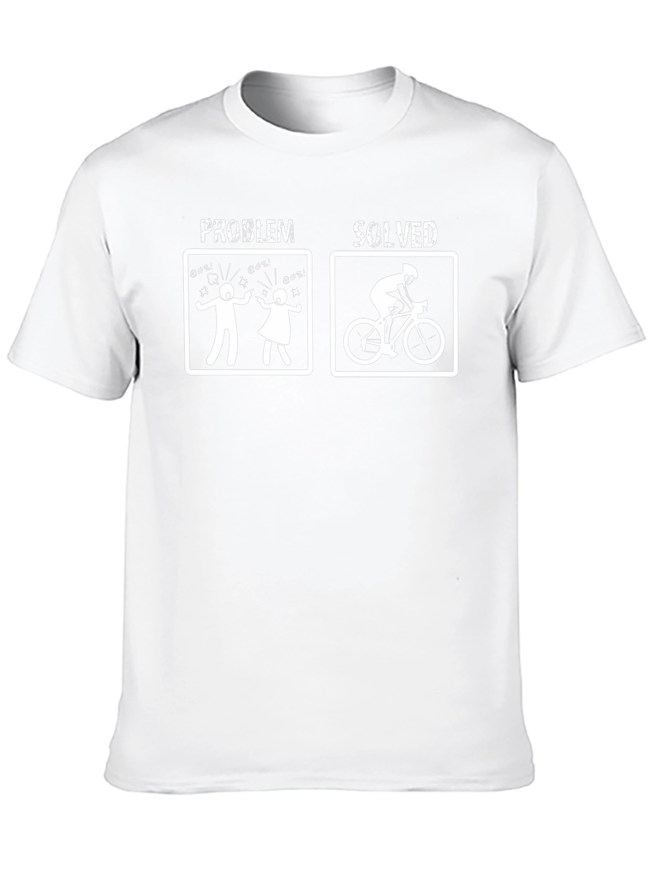 Problem Solved Biker T-Shirt