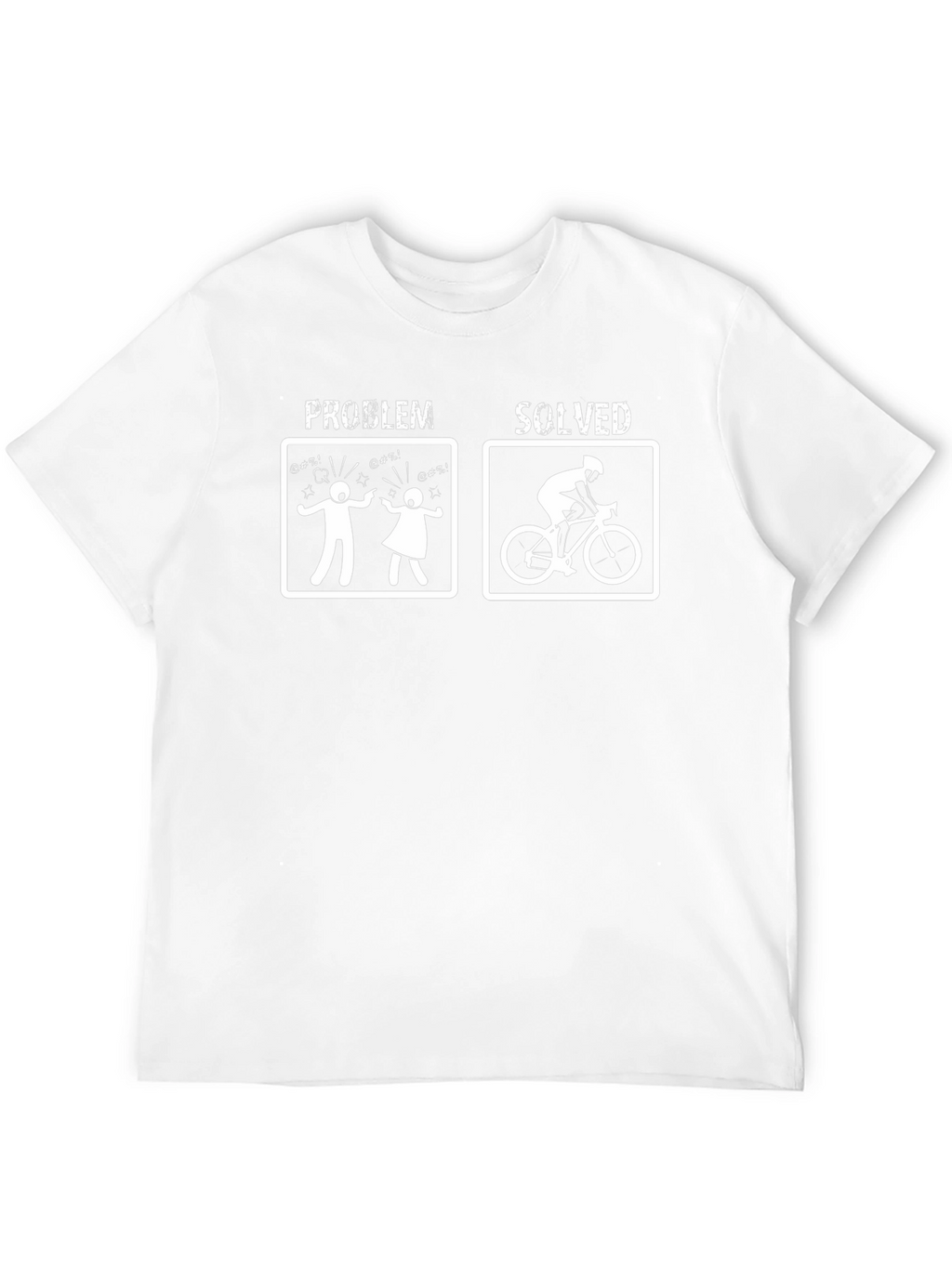 Problem Solved Biker T-Shirt
