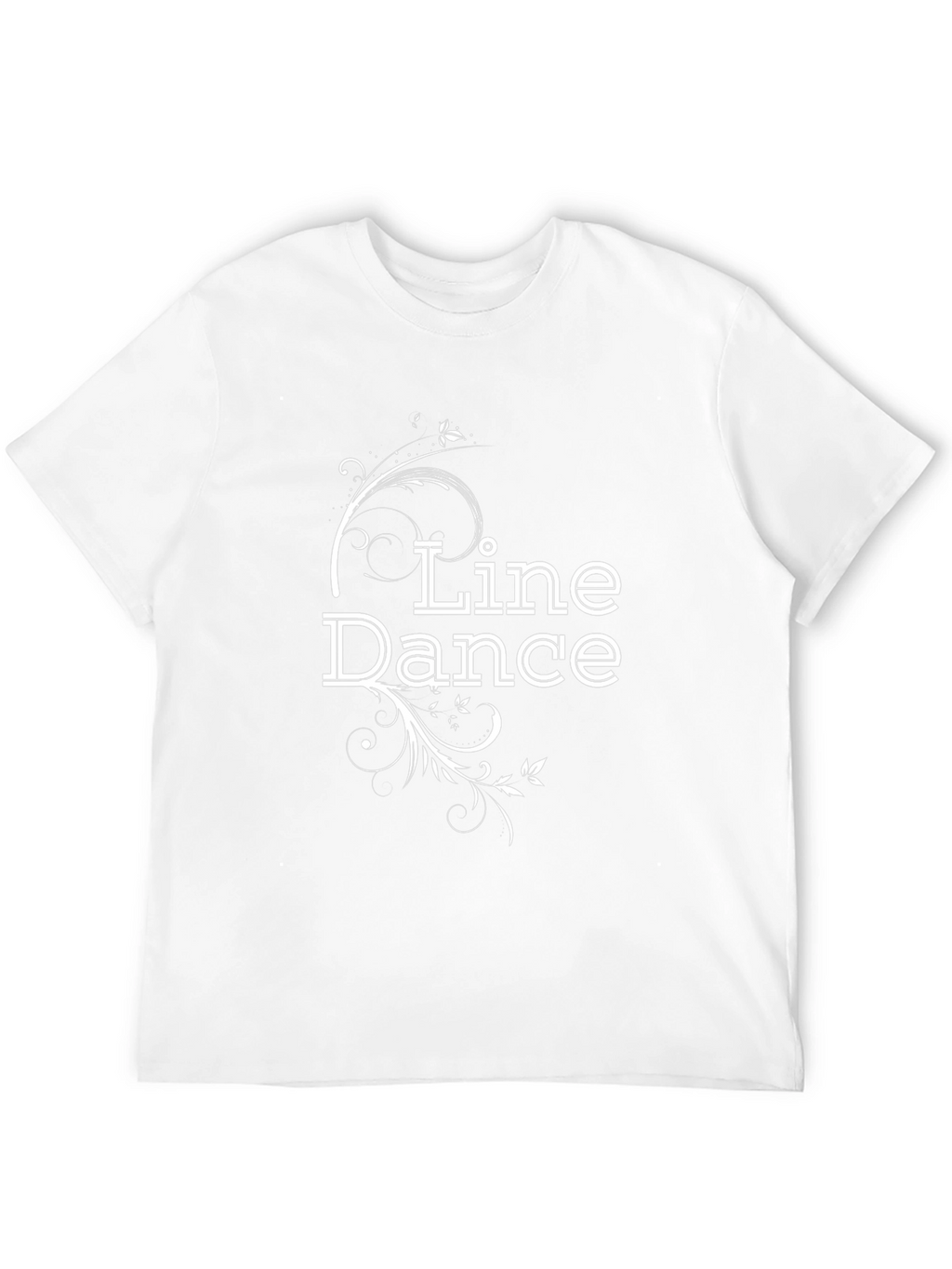 Line Dance Black Graphic Tee