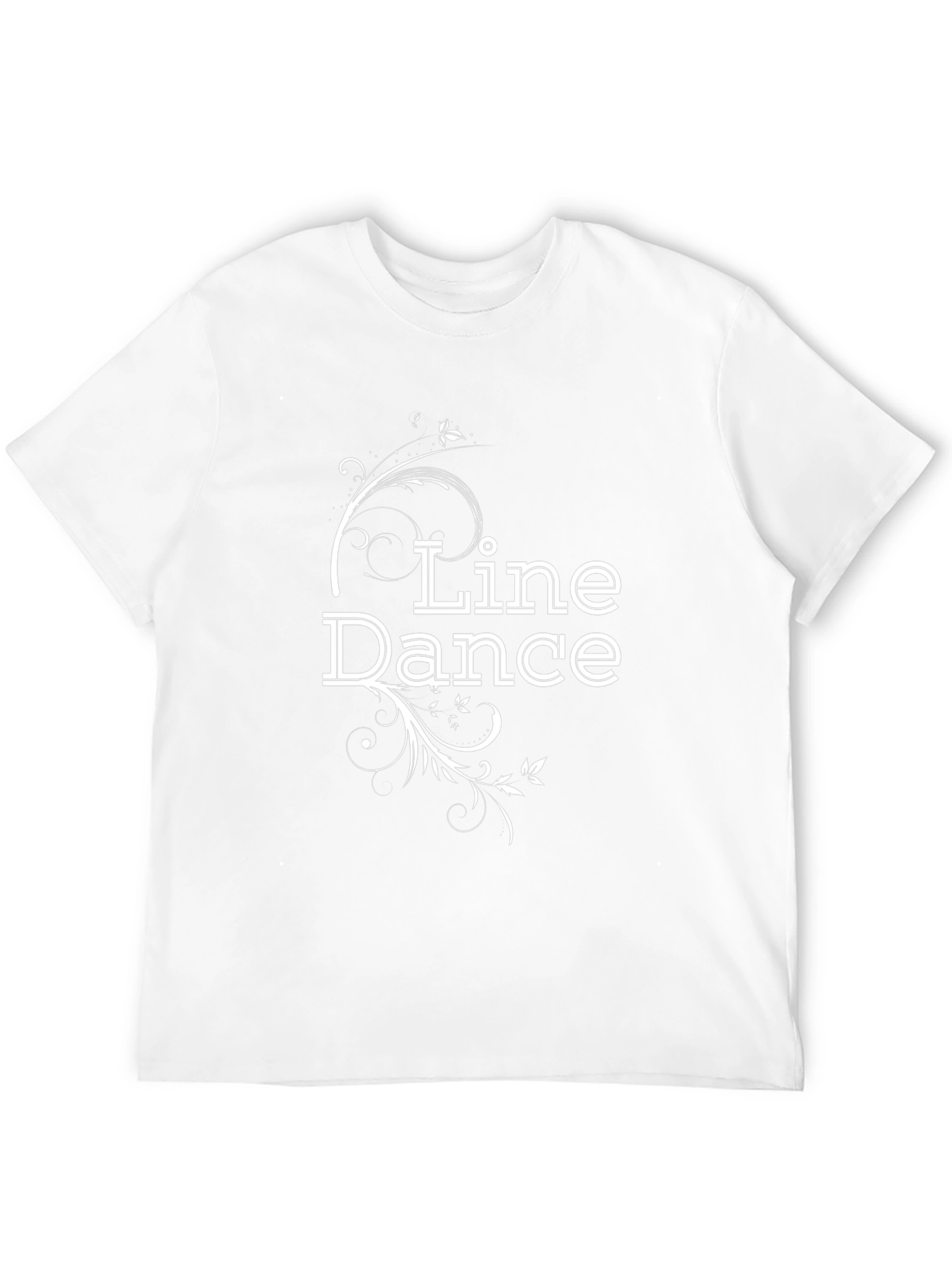Line Dance Black Graphic Tee