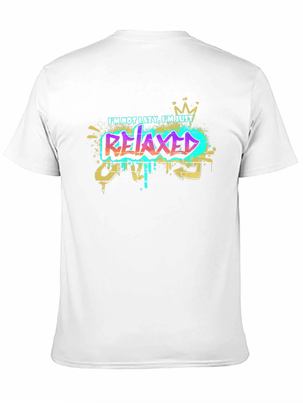 Relaxed Graphic T-Shirt - Mens Black Tee