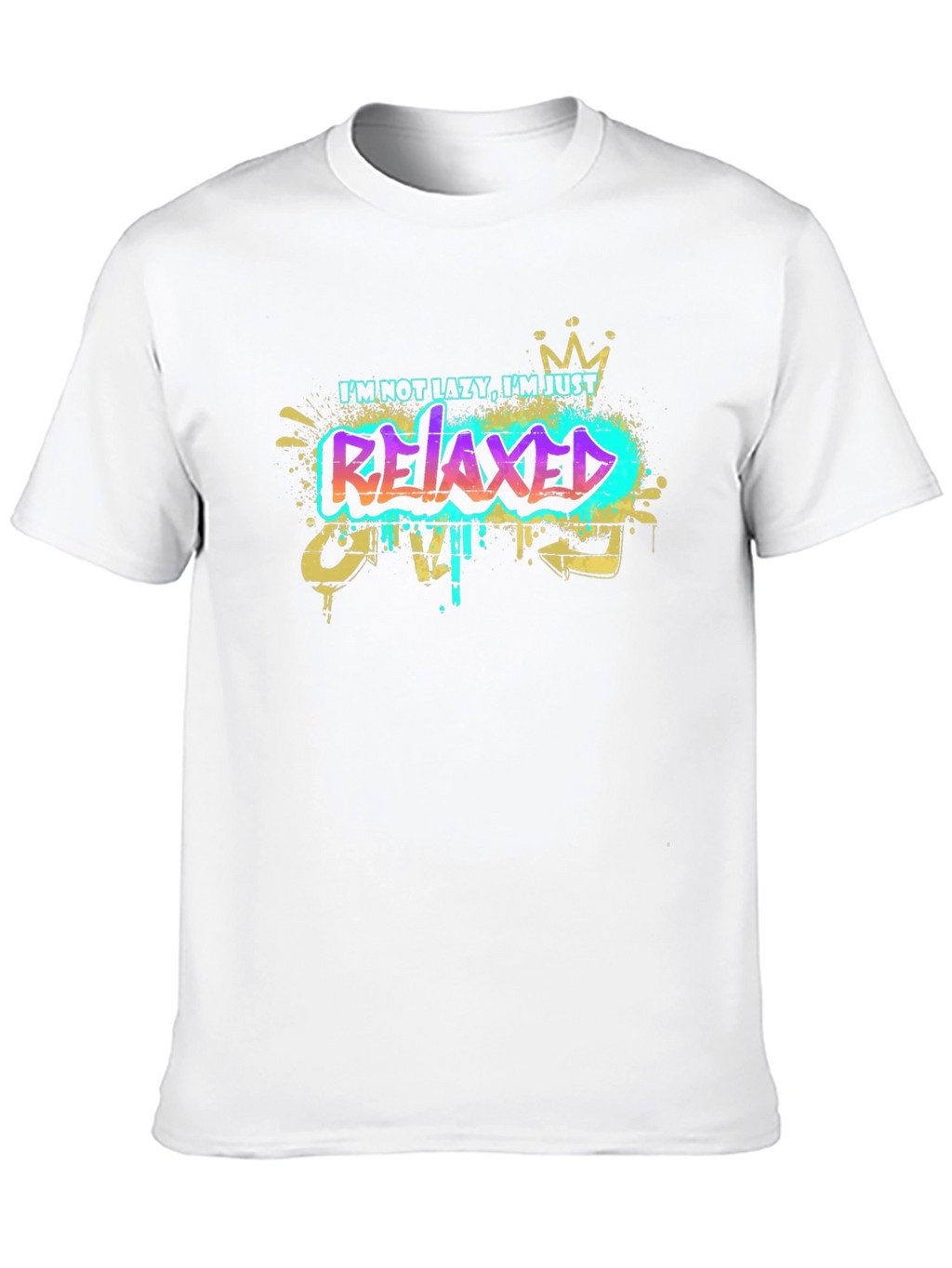 Relaxed Graphic T-Shirt - Mens Black Tee