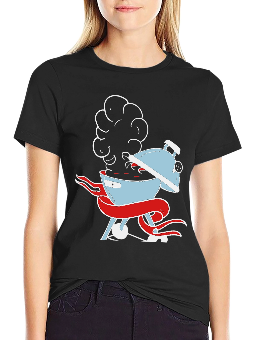 BBQ Grill Graphic Tee - Cookout Ready!