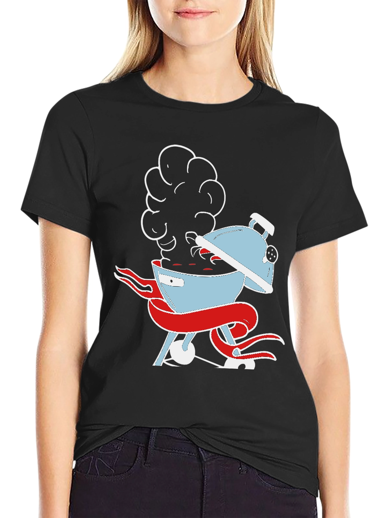BBQ Grill Graphic Tee - Cookout Ready!
