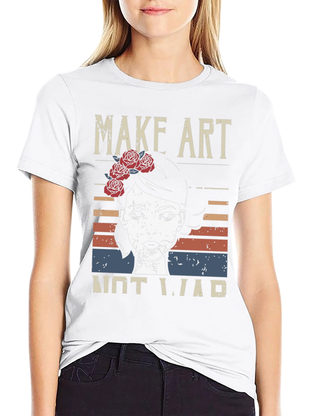 Make Art Not War T-Shirt