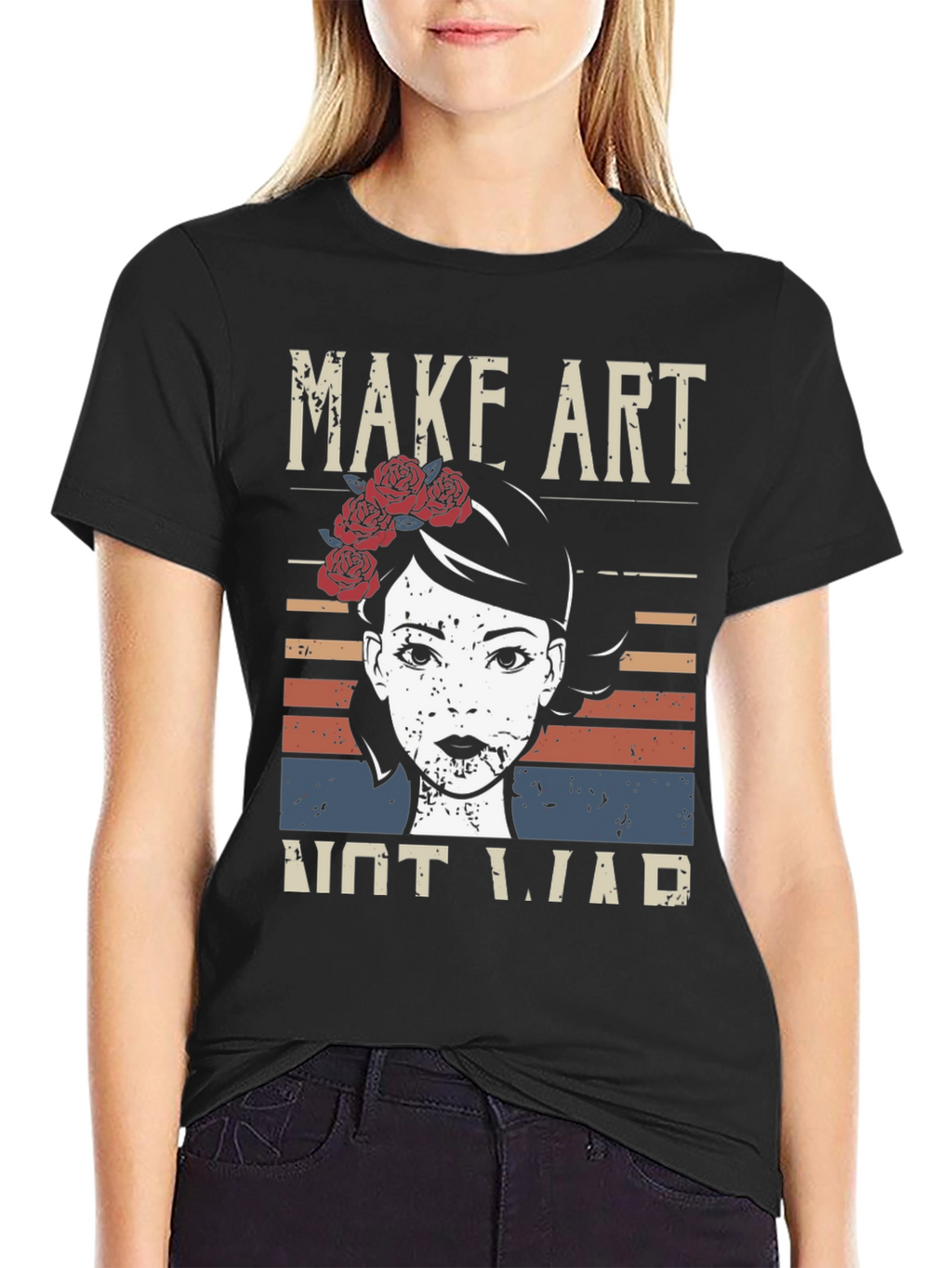 Make Art Not War T-Shirt