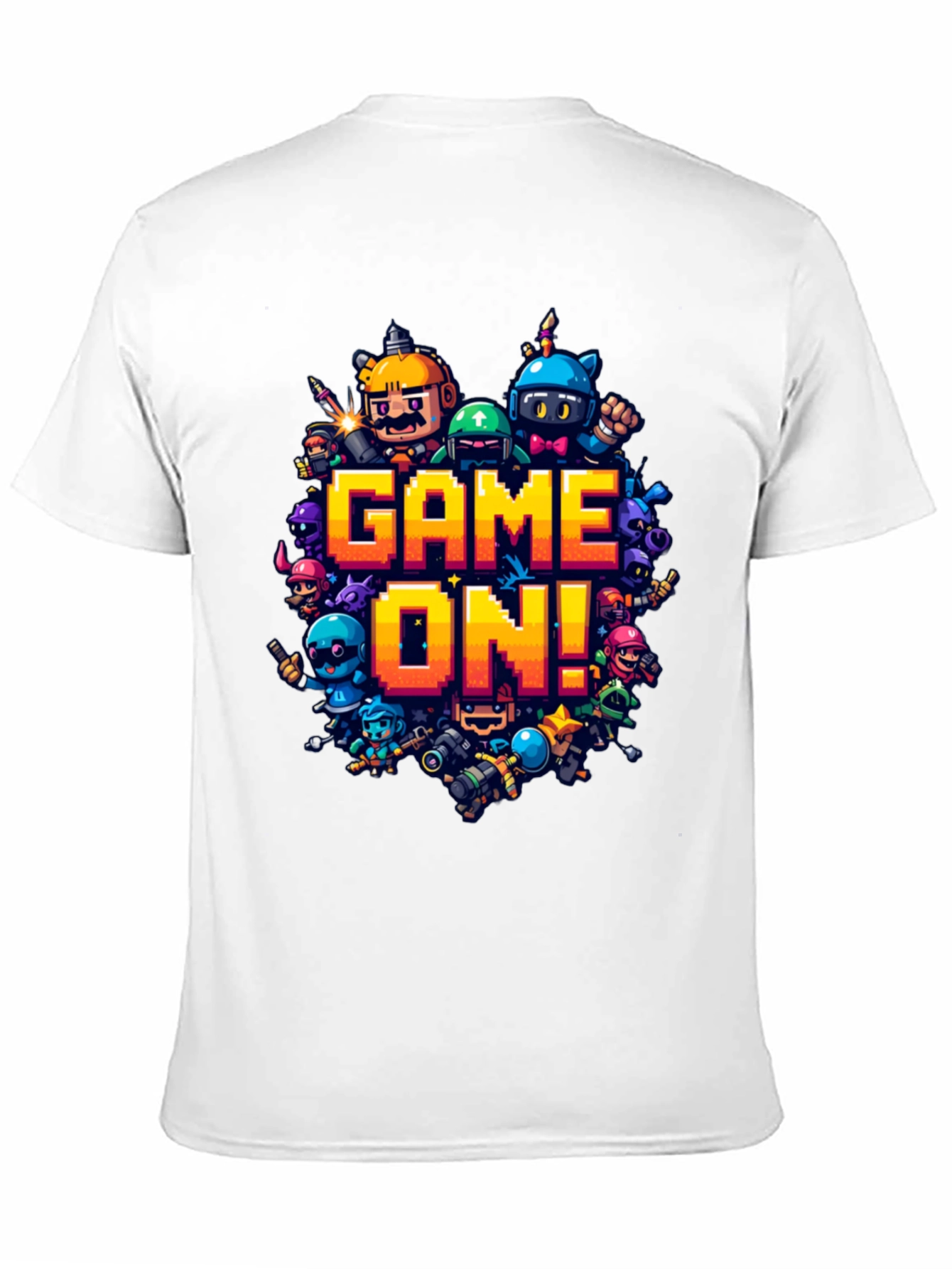 Game On! Black Graphic Tee