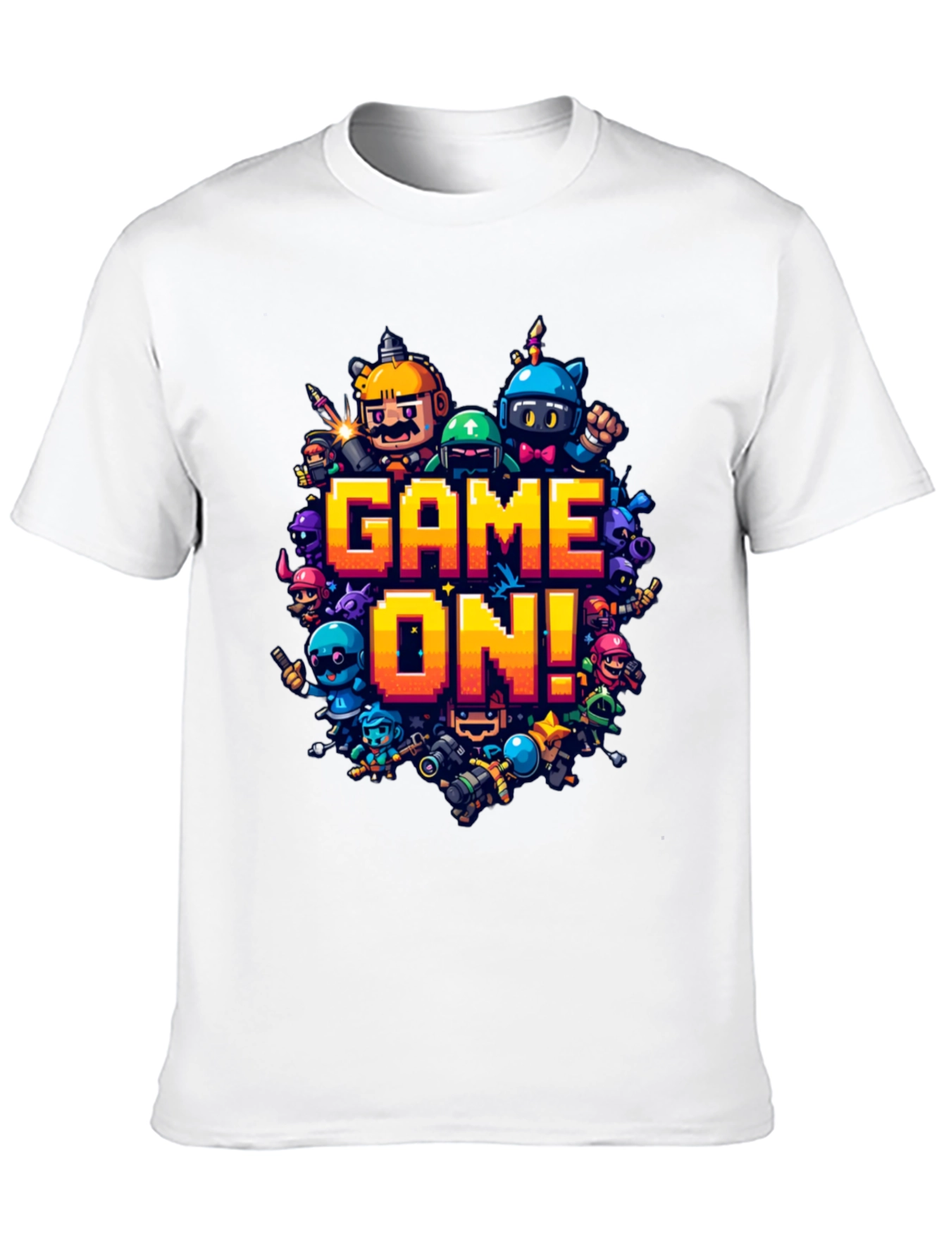 Game On! Black Graphic Tee