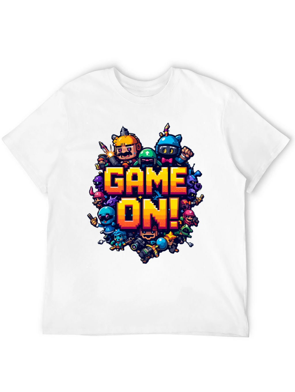 Game On! Black Graphic Tee
