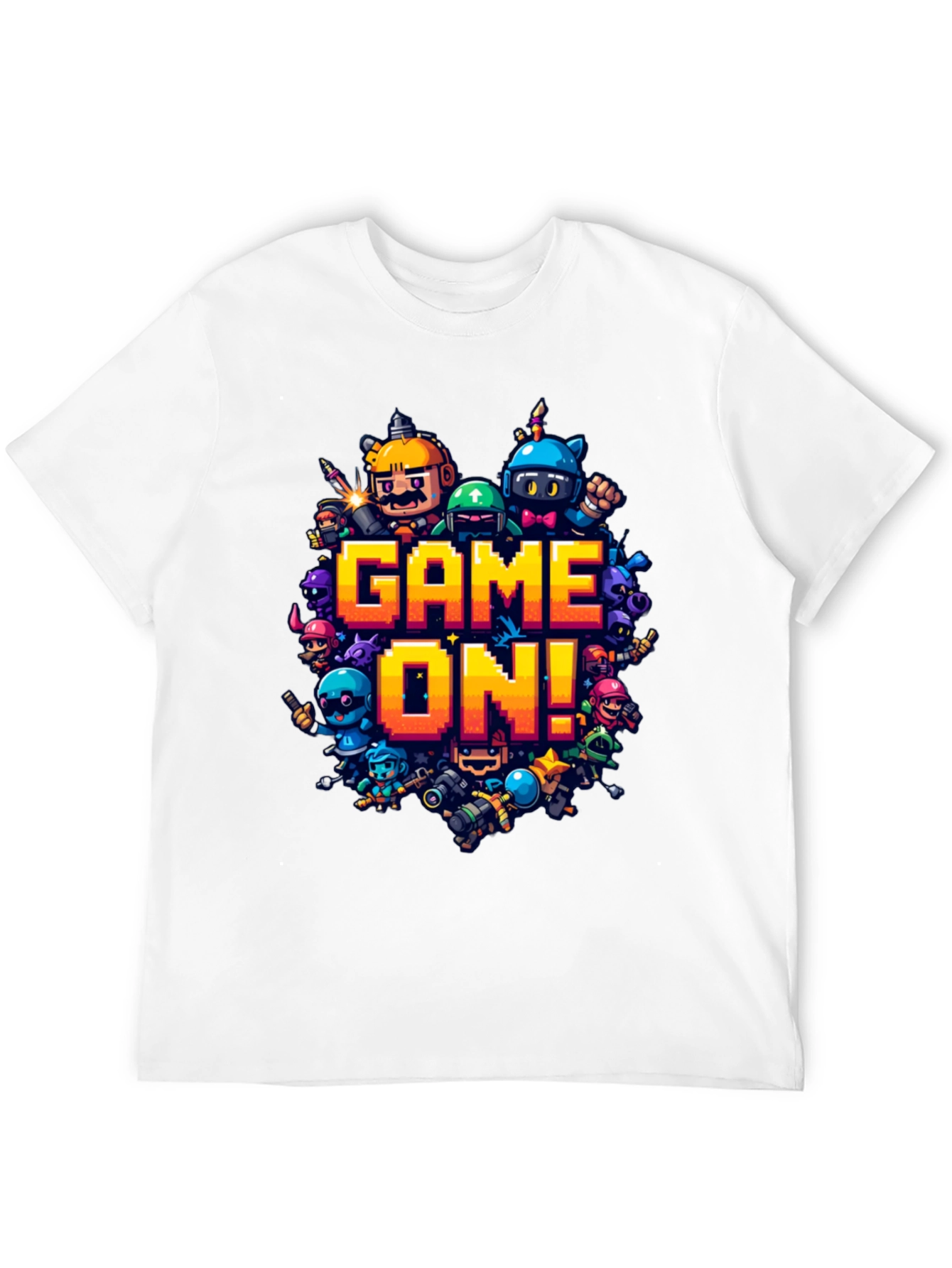 Game On! Black Graphic Tee