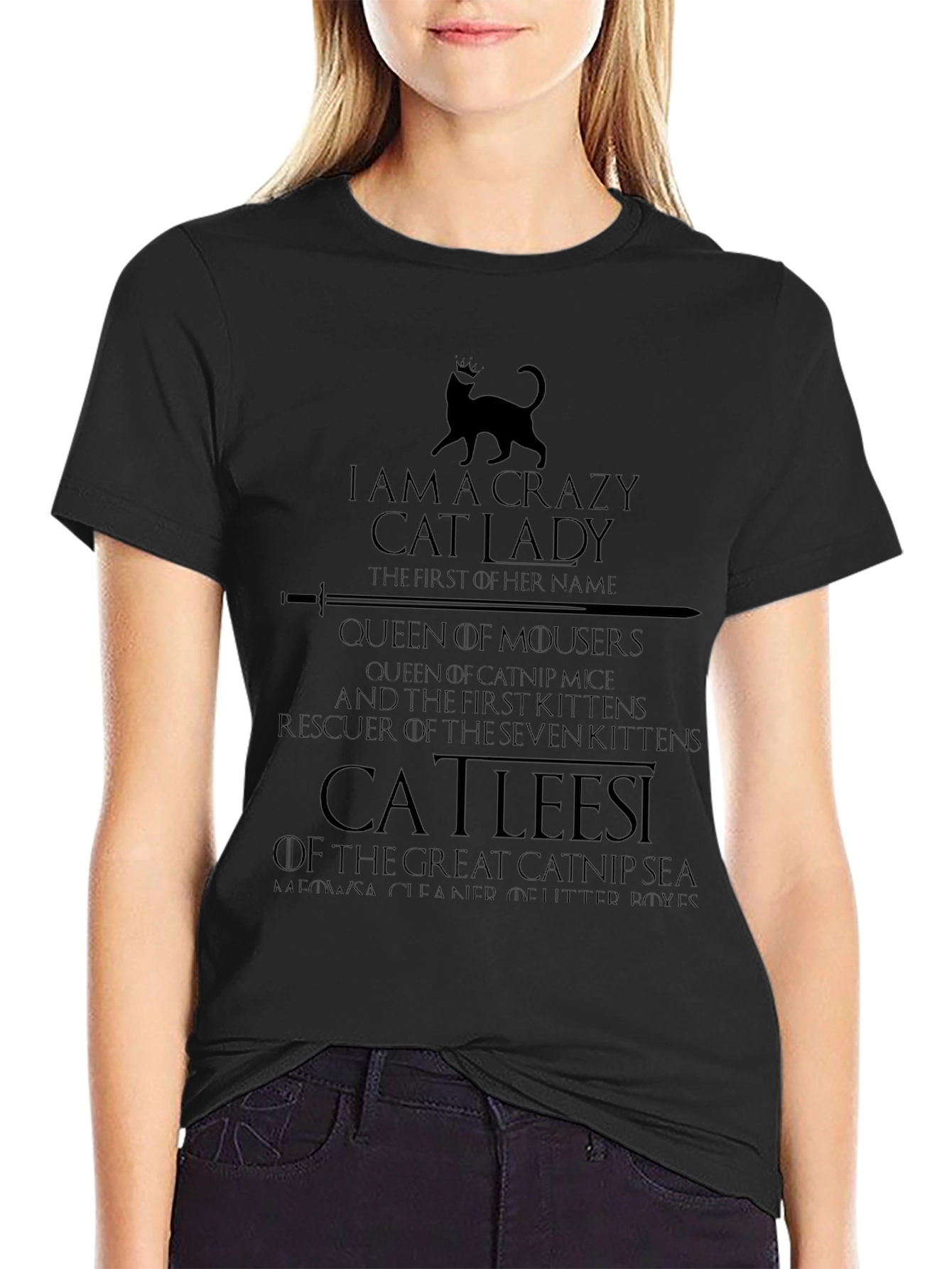 Crazy Cat Lady T-Shirt - Game Inspired
