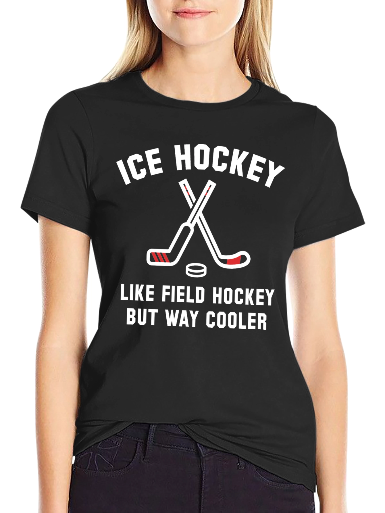 Ice Hockey Graphic Tee - Way Cooler T-Shirt