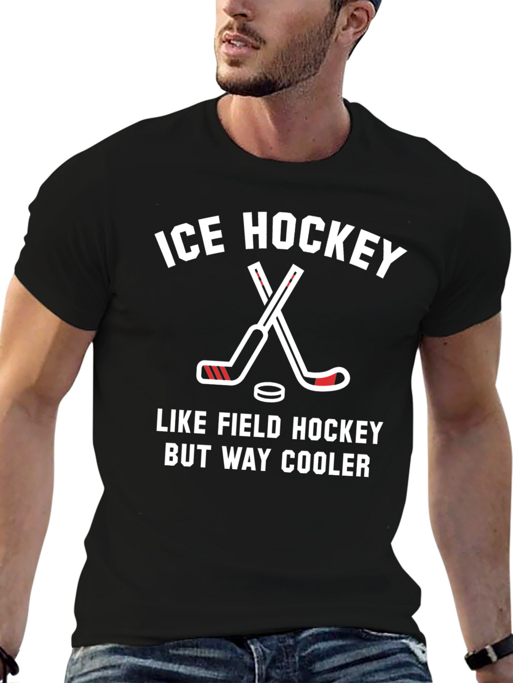 Ice Hockey Graphic Tee - Way Cooler T-Shirt