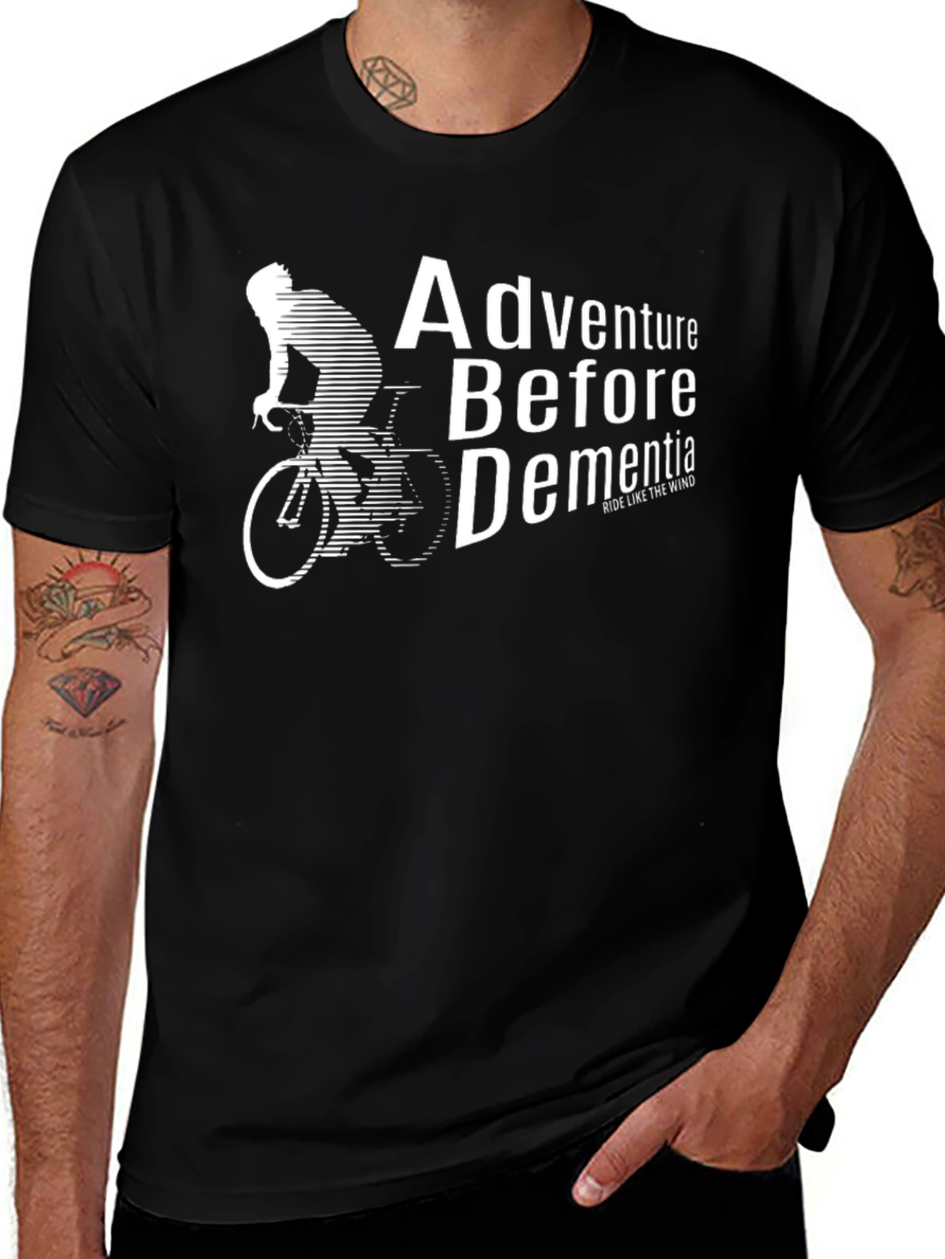 Adventure Before Dementia T-Shirt - Ride Like the Wind