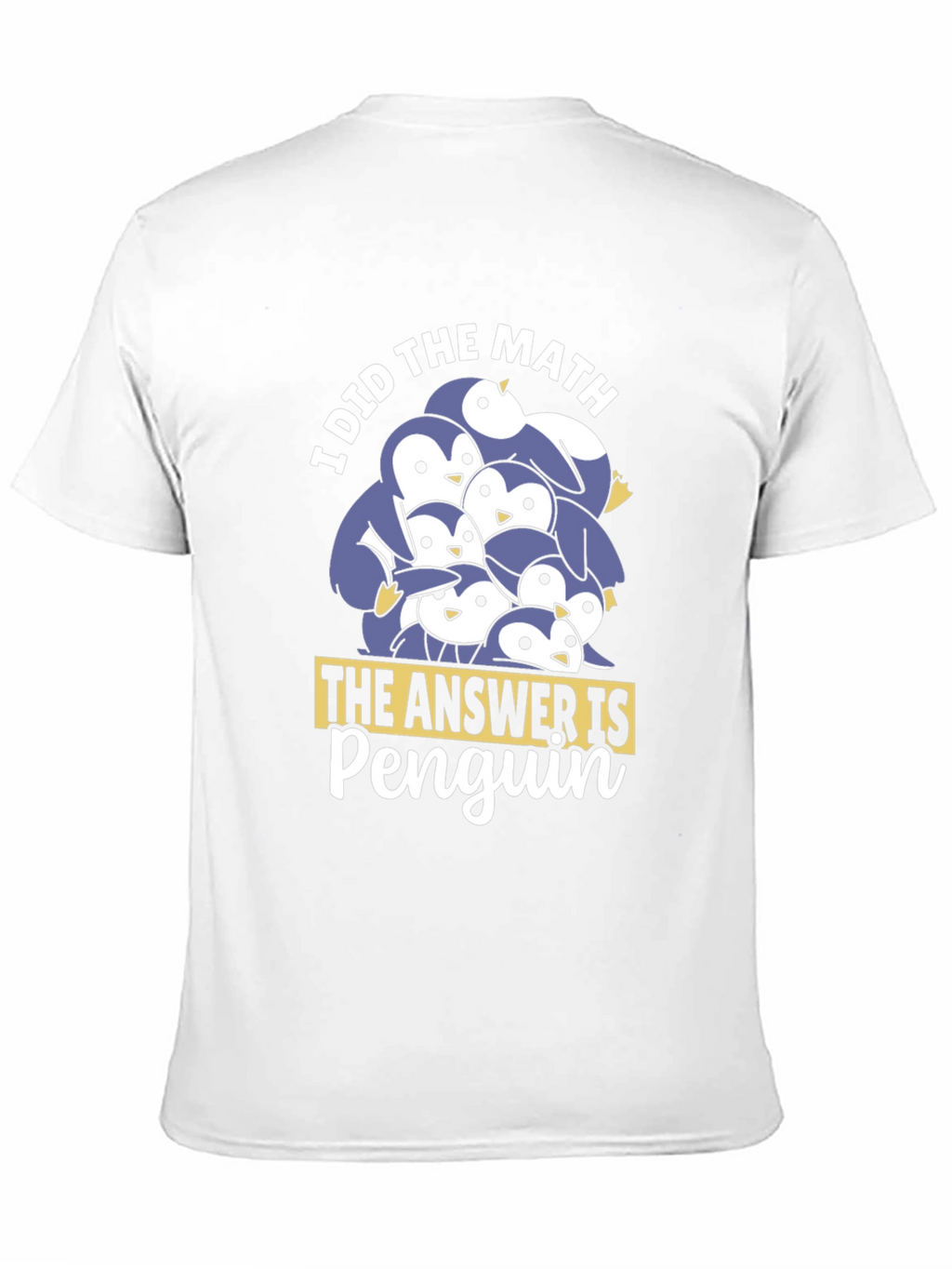 Penguin Math T-Shirt: Funny Equation Tee