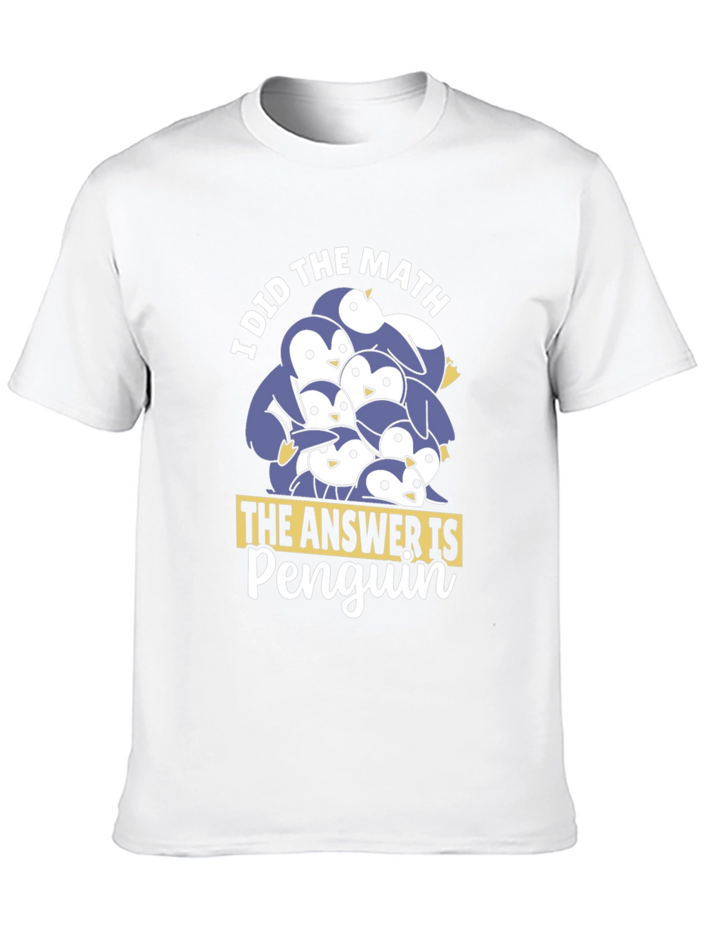 Penguin Math T-Shirt: Funny Equation Tee