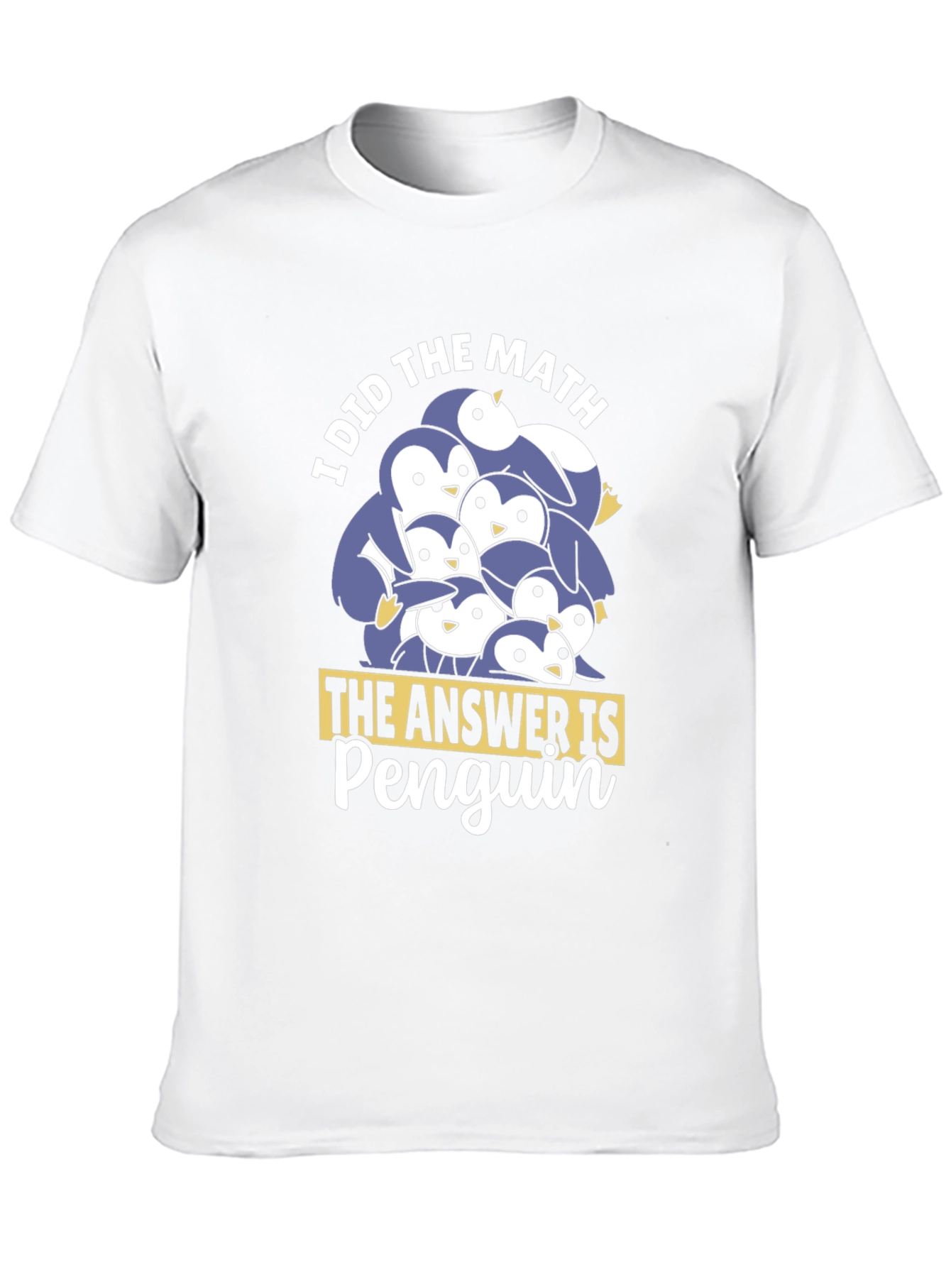 Penguin Math T-Shirt: Funny Equation Tee