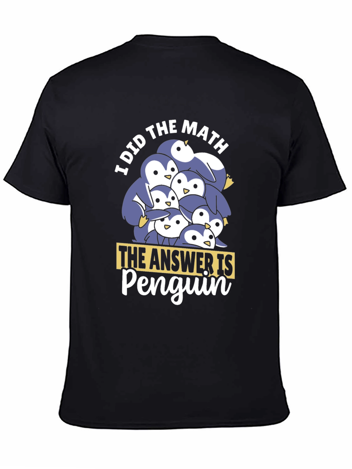 Penguin Math T-Shirt: Funny Equation Tee